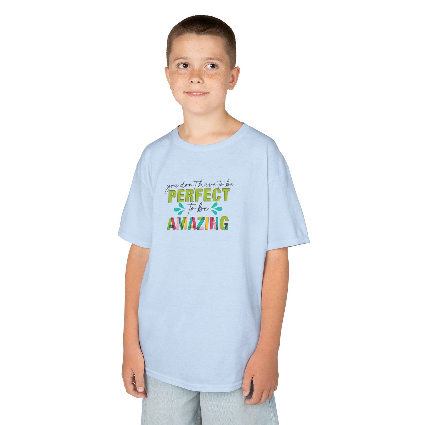 You're Amazing Motivational Kids Shirt, Perfect Gift for Birthdays, Encouragement Wear, Kids Clothing, Cute Graphic Tee