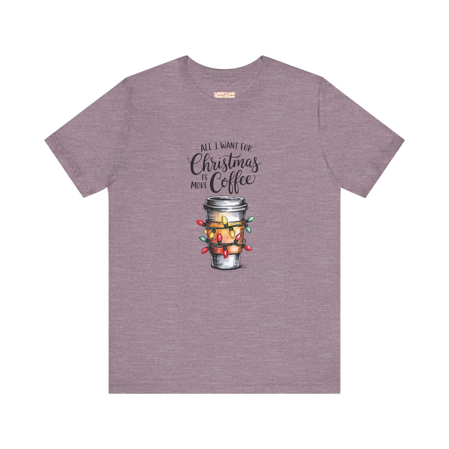 All I Want For Christmas Is Coffee Tee