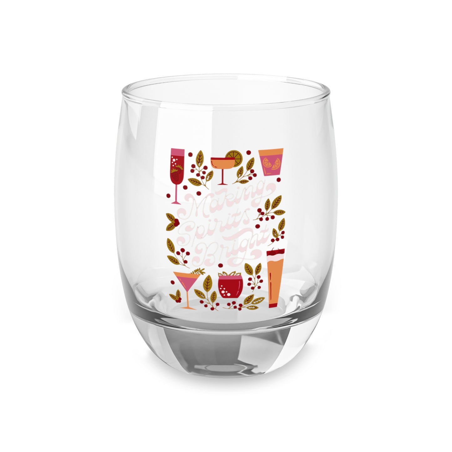 Chic Whiskey Glass, Unique Barware, Cocktail Lovers Gift, Home Bar Decor, Funny Drinkware