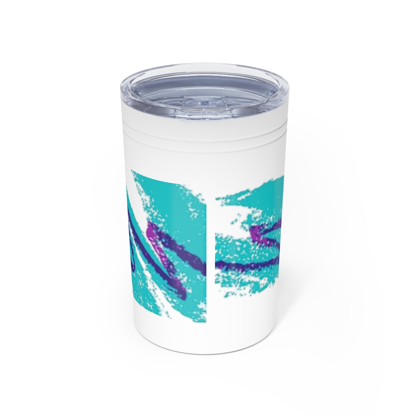 Retro Vibrant Insulated Tumbler, 11oz | Colorful Travel Mug, Gift for Her, Coffee Tumbler, Summer Vibes, Eco-Friendly Drinkware