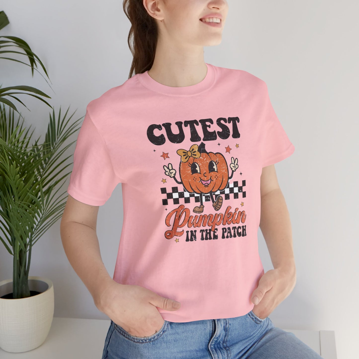 Cute Pumpkin Patch Tee - Fall Fashion, Halloween Shirt, Unisex Pumpkin Tee, Funny Graphic T-Shirt, Holiday Apparel