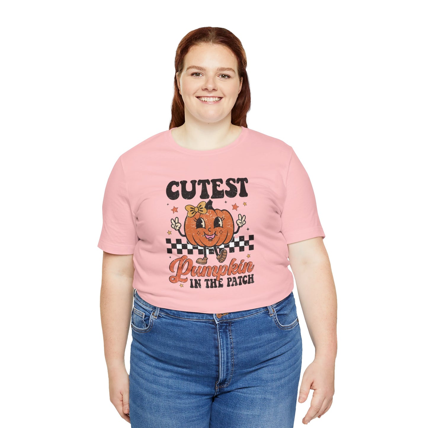 Cute Pumpkin Patch Tee - Fall Fashion, Halloween Shirt, Unisex Pumpkin Tee, Funny Graphic T-Shirt, Holiday Apparel