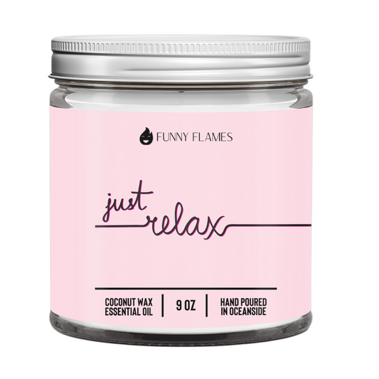 Just Relax Cute Candle