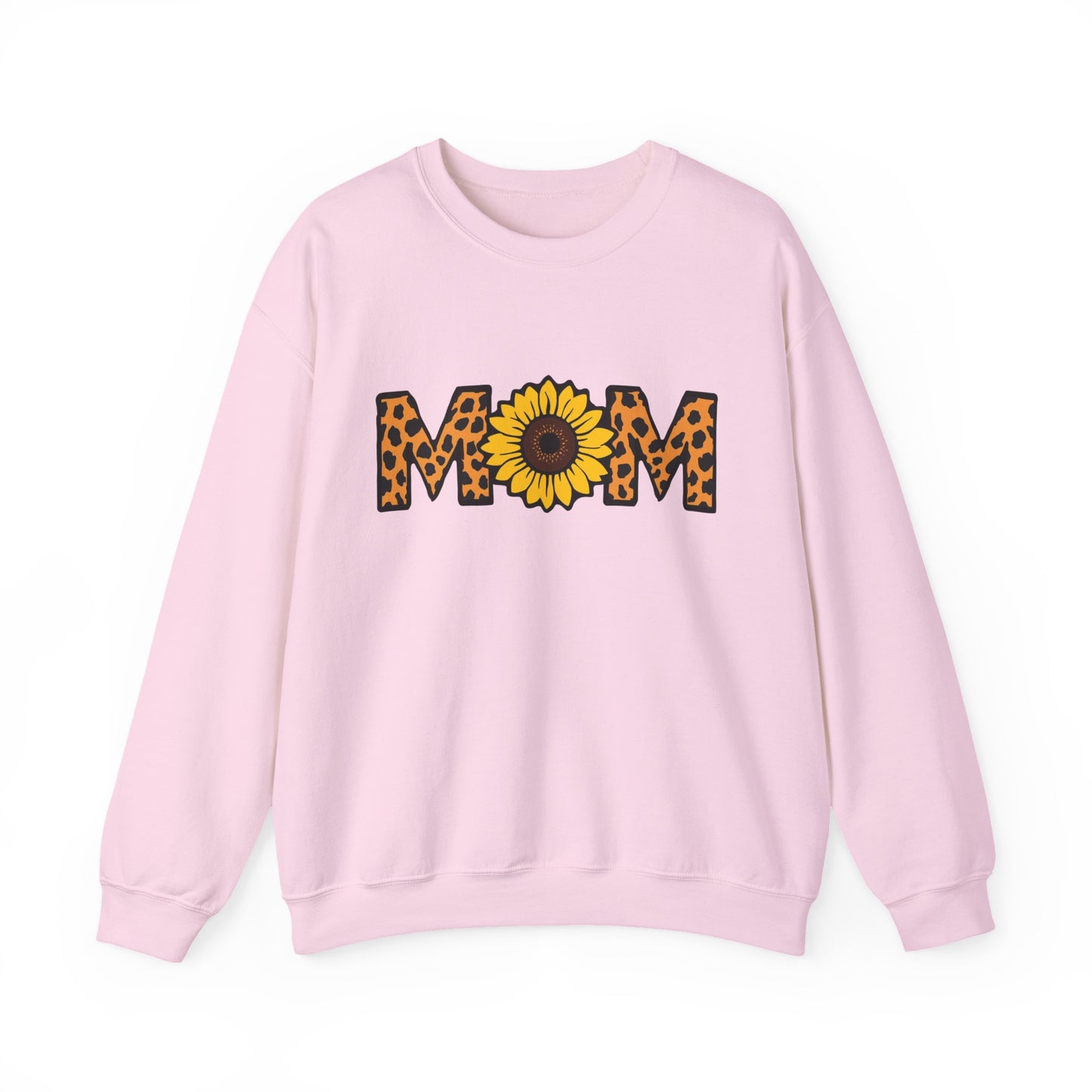Sunflower Mom Crewneck Sweatshirt, Cozy Gift for Mothers, Mother's Day Apparel, Birthday Gift, Stylish Casual Wear