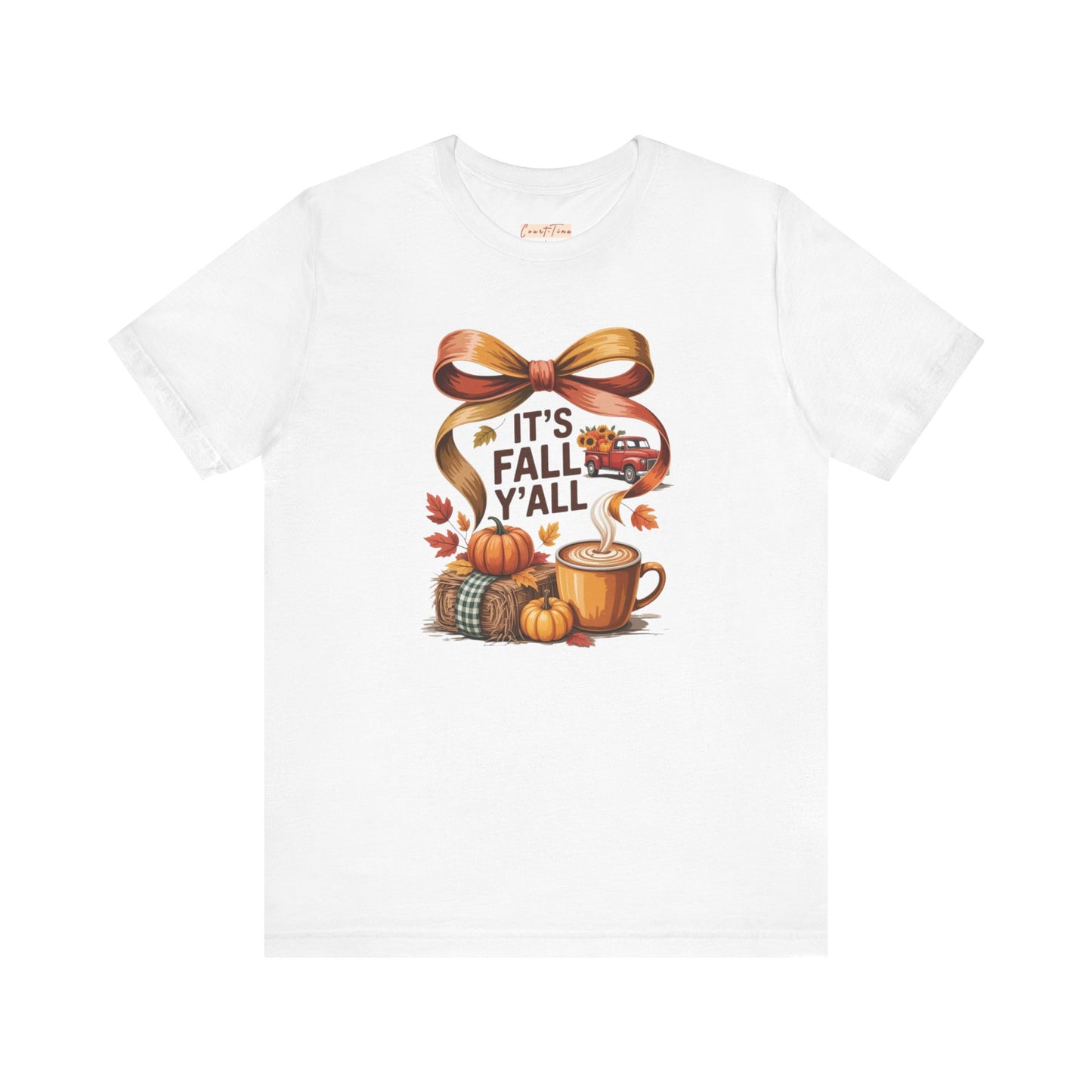 Its Fall Yall Ribbon Tee