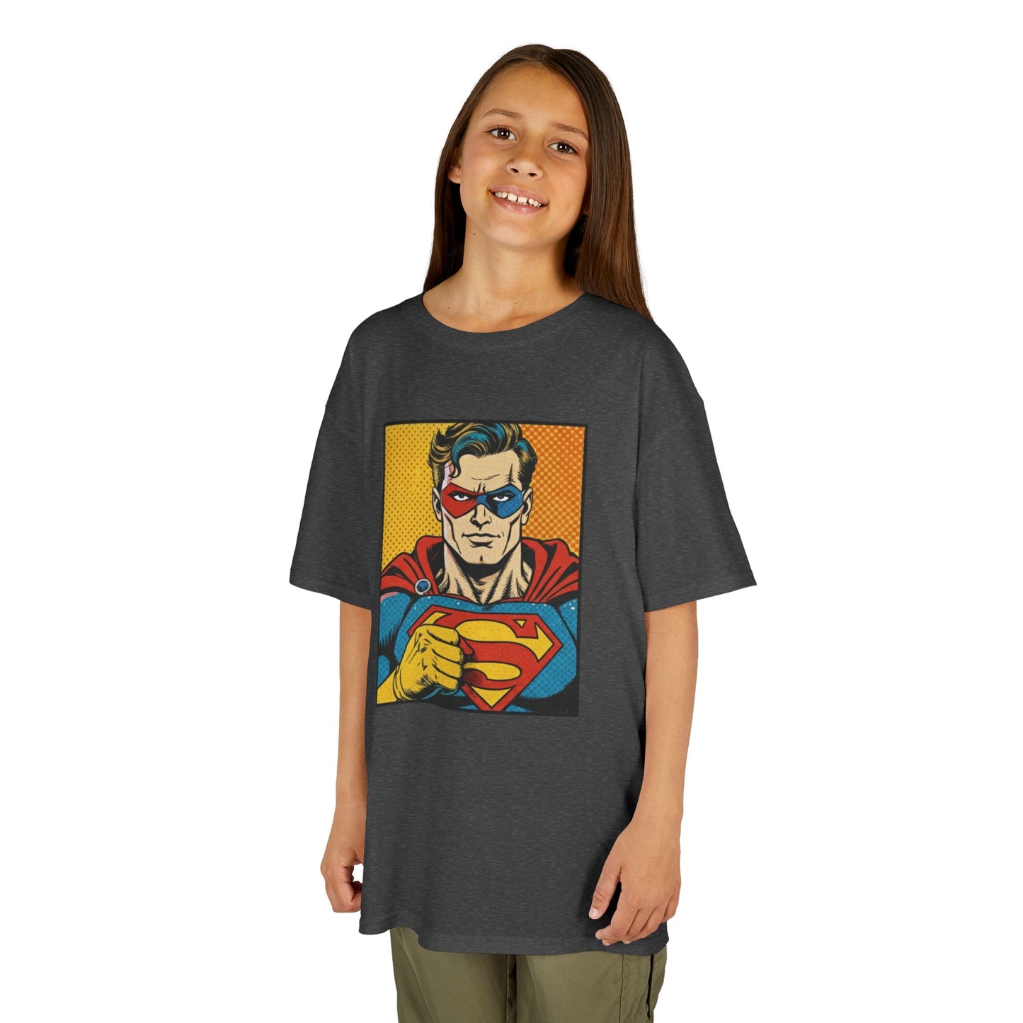 Superhero Kids Tee Shirt, Comic Book Kids Shirt, Fun Kids Apparel, Birthday Gift for Boys, Graphic Tee for Kids