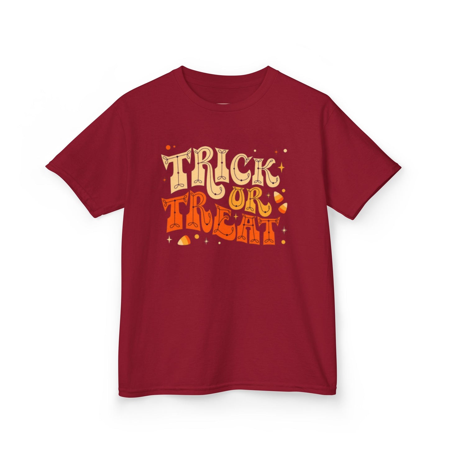Kids Halloween Tee, Trick or Treat T-Shirt, Halloween Costume Shirt, Spooky Kids Apparel, Fall Festivity Tee