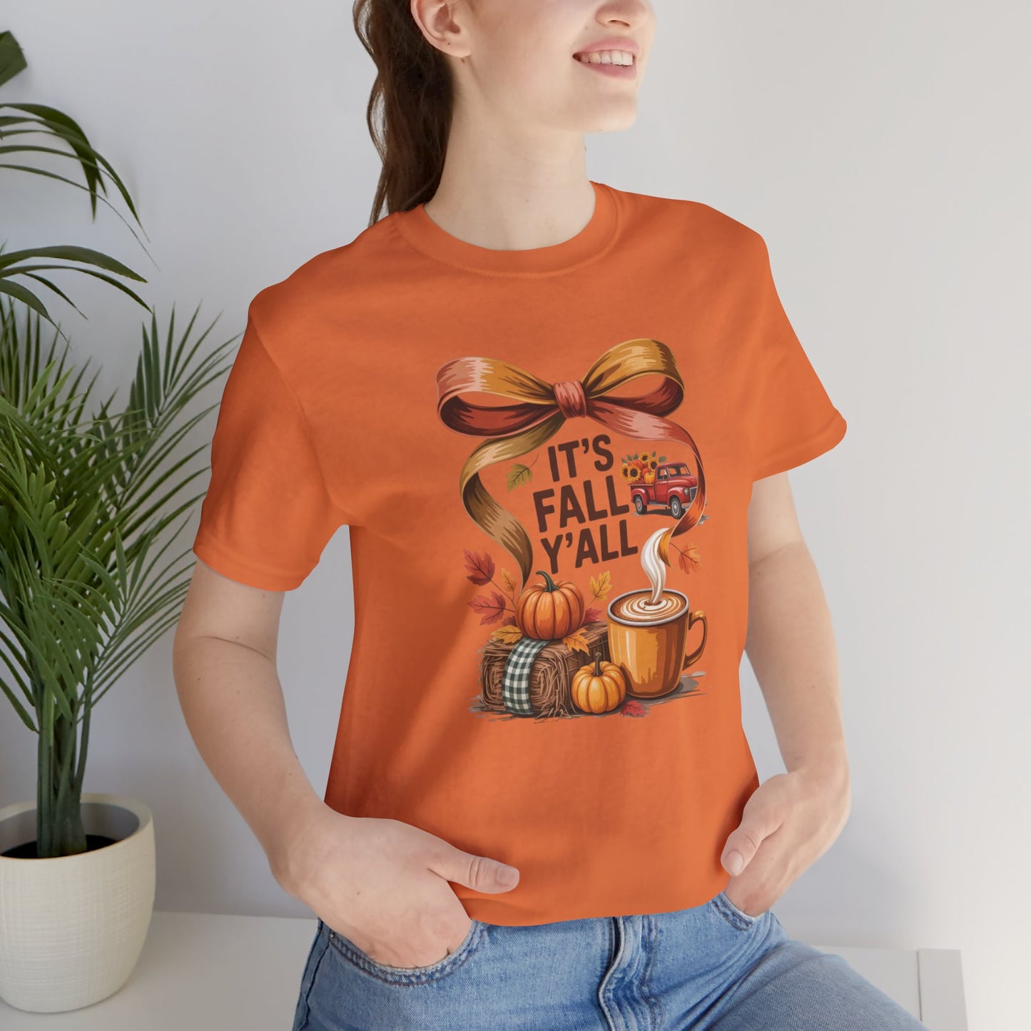 Its Fall Yall Ribbon Tee