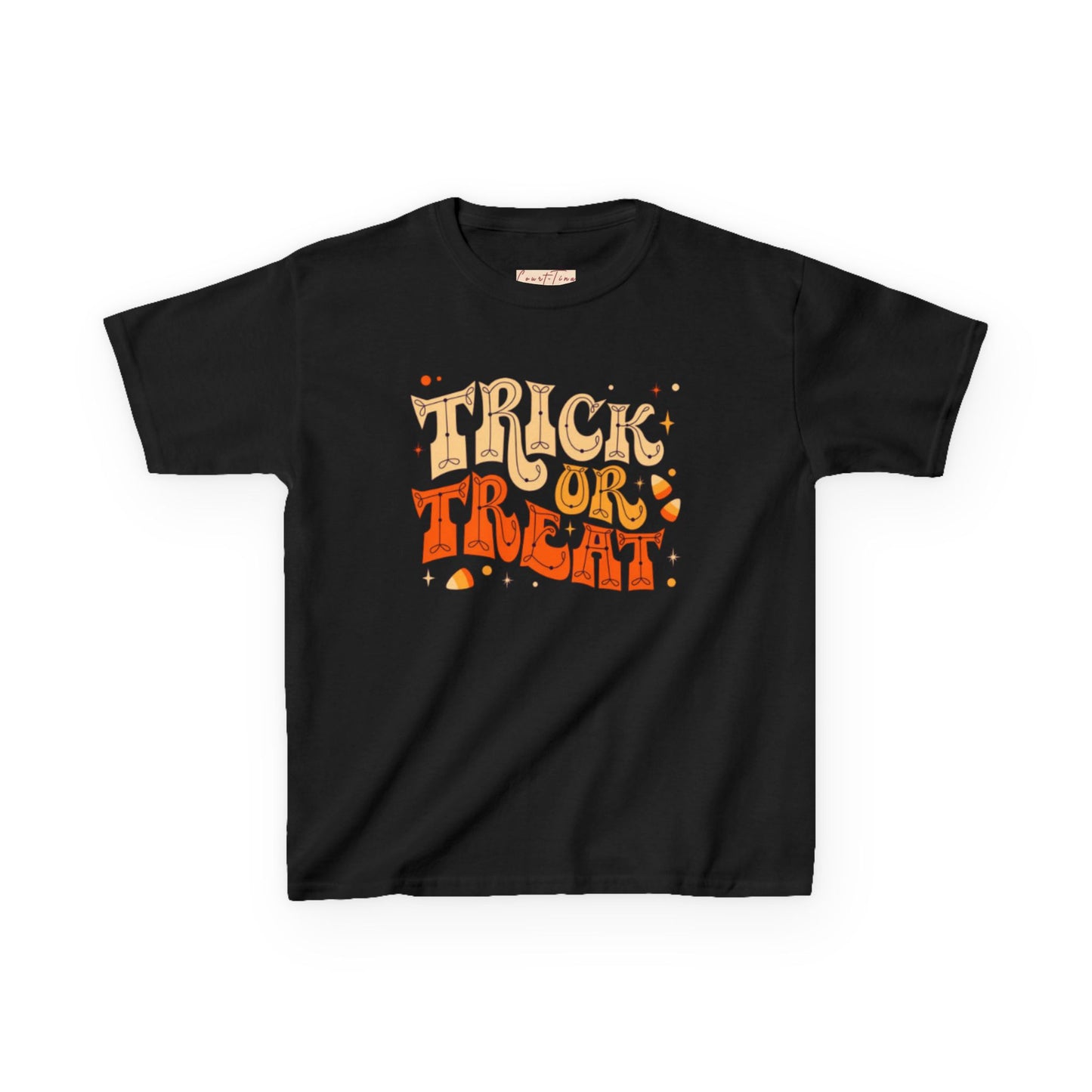 Kids Halloween Tee, Trick or Treat T-Shirt, Halloween Costume Shirt, Spooky Kids Apparel, Fall Festivity Tee