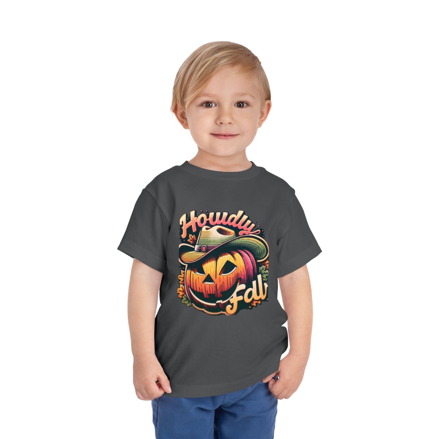 Toddler Pumpkin Tee - Cute Fall Shirt, Halloween Outfit, Pumpkin Shirt, Toddler Graphic Tee, Kids Seasonal Wear