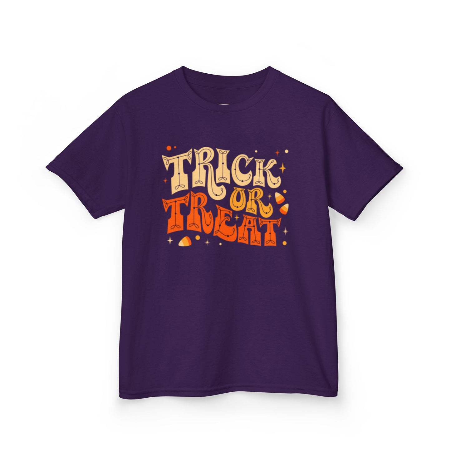 Kids Halloween Tee, Trick or Treat T-Shirt, Halloween Costume Shirt, Spooky Kids Apparel, Fall Festivity Tee