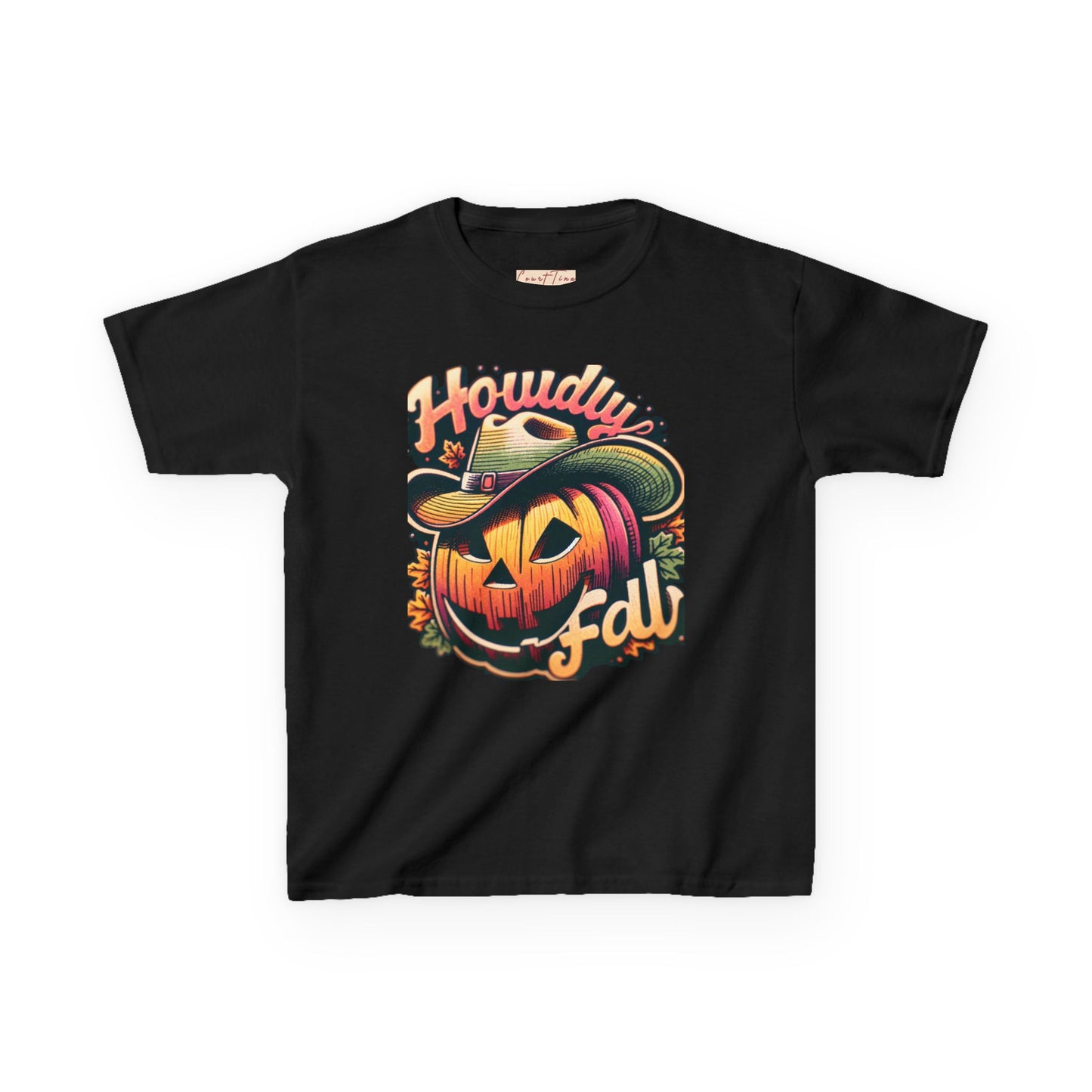 Kids Halloween Tee, Fun Pumpkin Graphic Tee, Fall Wear for Kids, Trick-or-Treat Shirt, Autumn Celebration Outfit