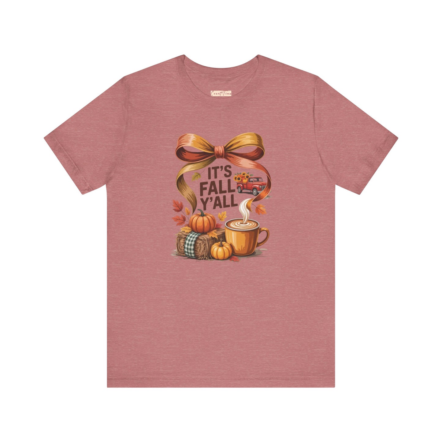 Its Fall Yall Ribbon Tee