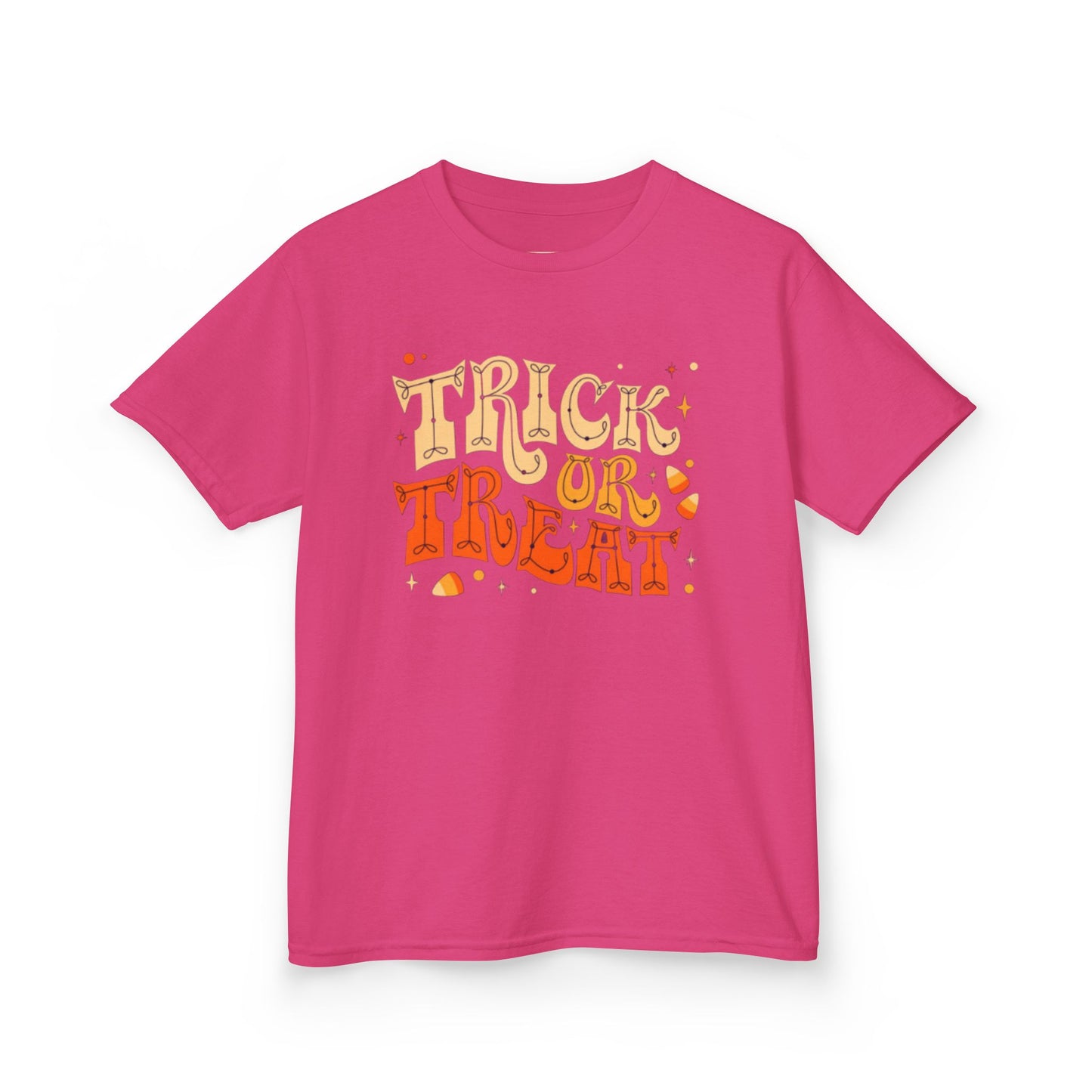 Kids Halloween Tee, Trick or Treat T-Shirt, Halloween Costume Shirt, Spooky Kids Apparel, Fall Festivity Tee