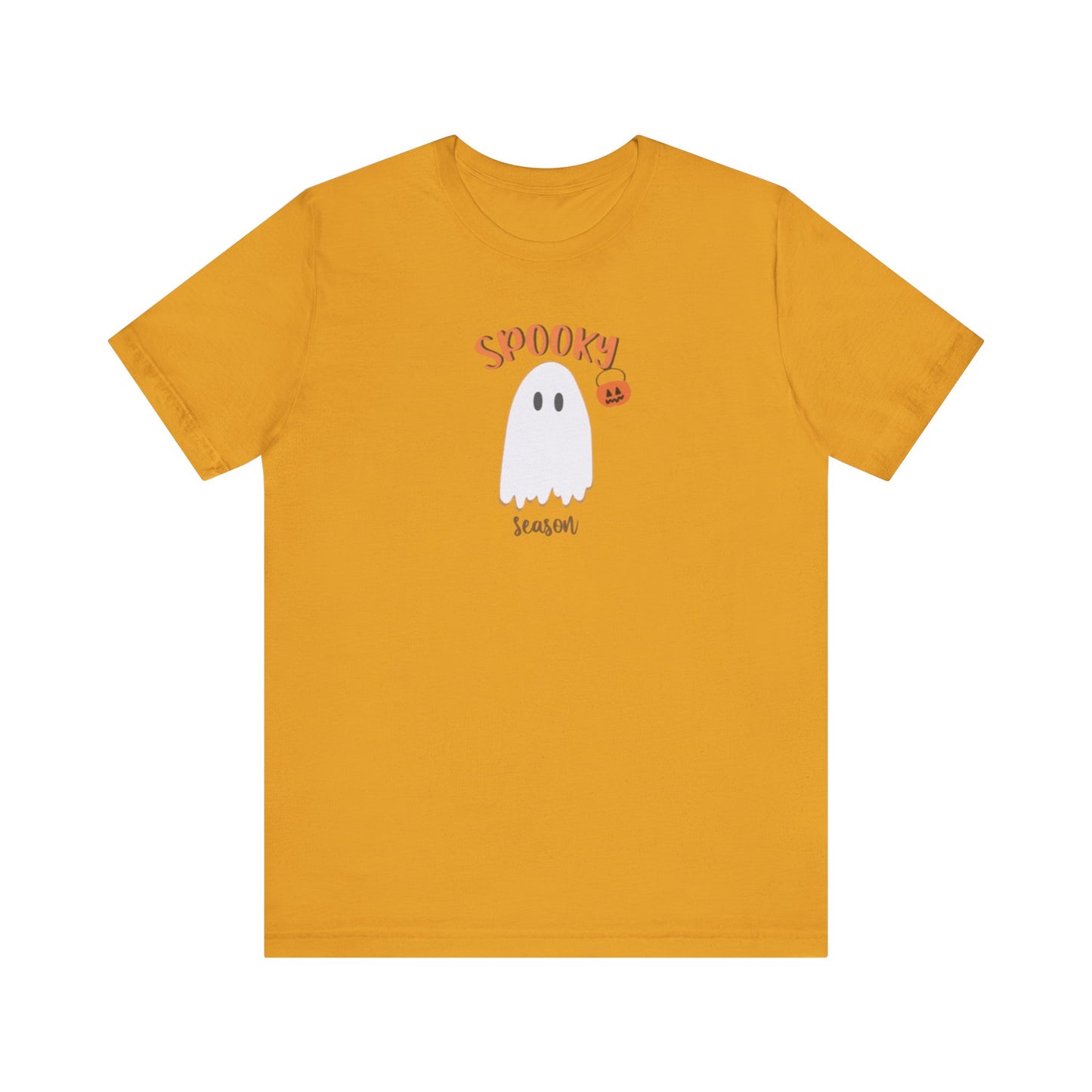 Spooky Ghost Unisex Tee, Halloween Shirt, Cute Ghost T-Shirt, Casual Halloween Outfit, Fun Gift for Ghost Lovers