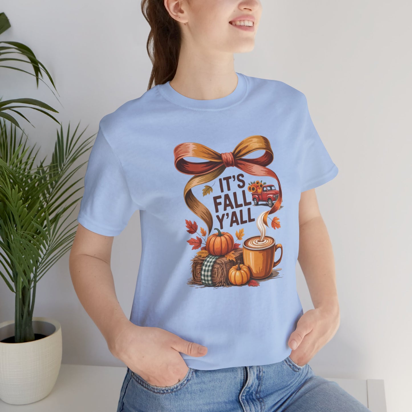 Its Fall Yall Ribbon Tee