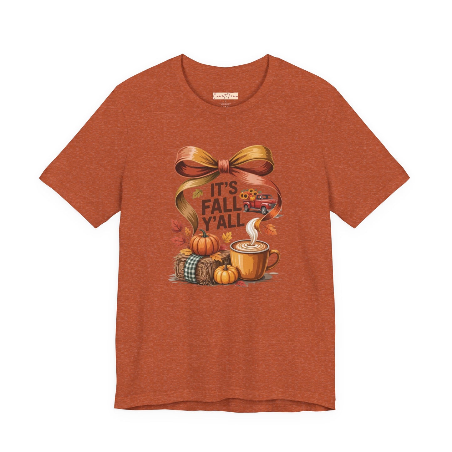 Its Fall Yall Ribbon Tee