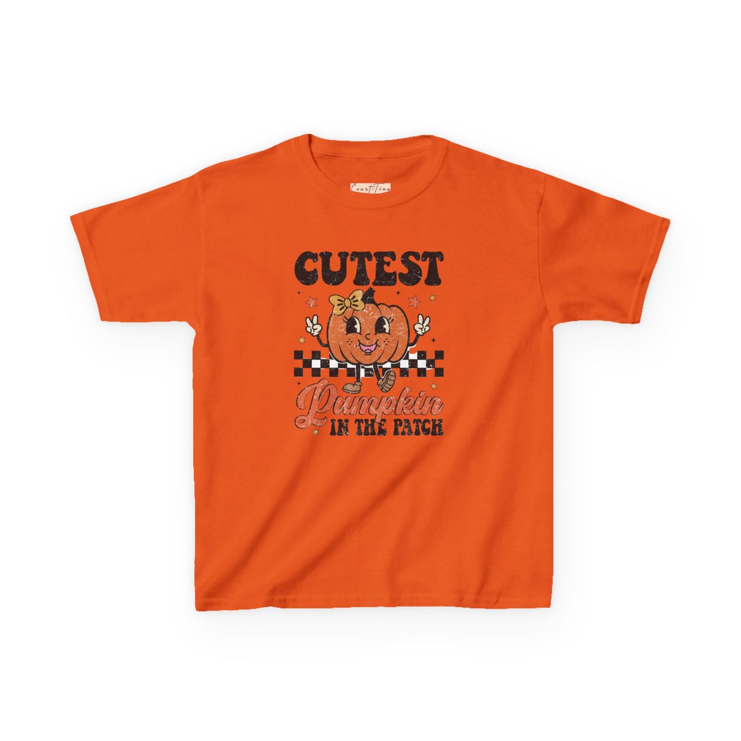 Cute Pumpkin Kids Tee - Fall Apparel, Halloween T-Shirt, Thanksgiving Gift, Pumpkin Patch Outfit, Kid's Halloween Shirt
