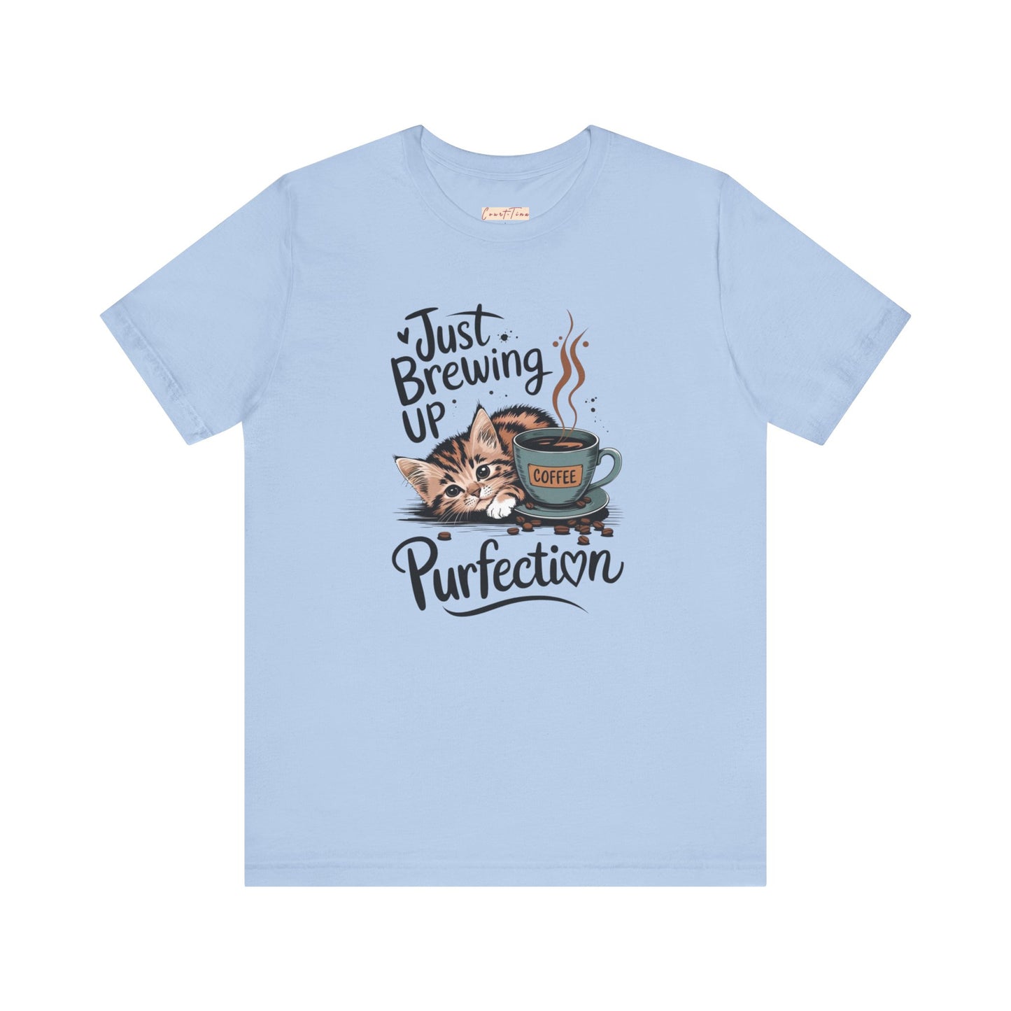 Cute Cat Coffee Tee