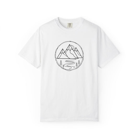 Mountain Landscape Unisex T-Shirt | Adventure Lover's Tee | Nature Gift | Casual Wear | Outdoor Enthusiast | Vacation Style | [...]