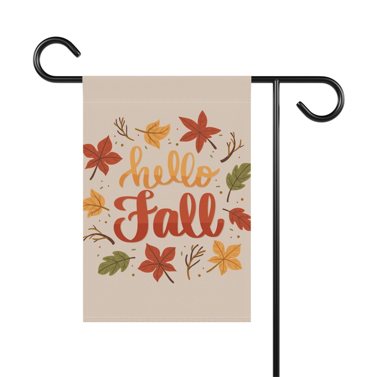 Fall Garden Banner, Autumn Home Decor, Seasonal Outdoor Flag, Thanksgiving Greeting, Welcome Fall Sign