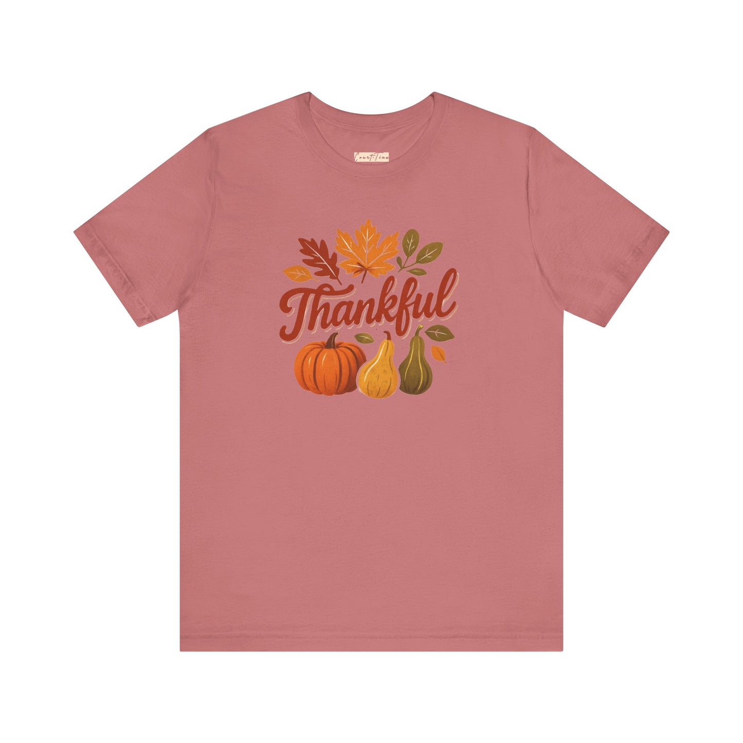 Fall Harvest Thankful Tee, Autumn Shirt, Thanksgiving Gift, Cozy Casual Wear, Unisex Fall Tee, Seasonal Apparel