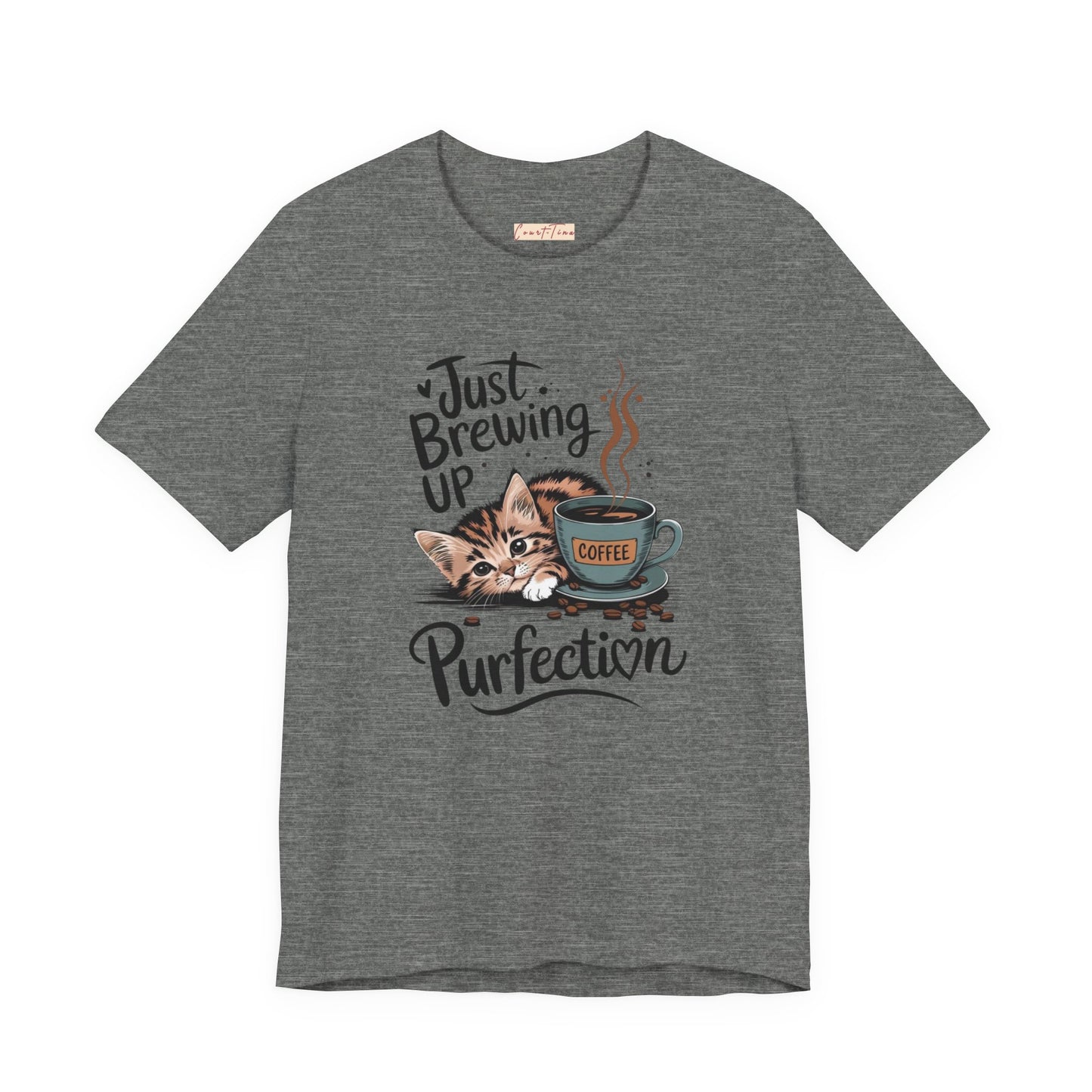 Cute Cat Coffee Tee