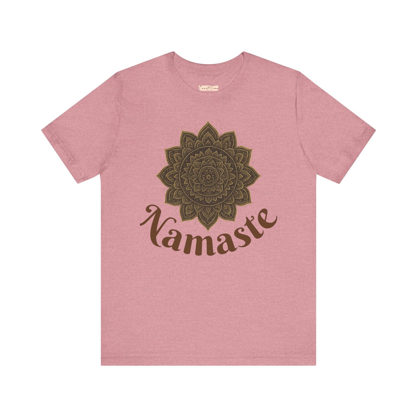 Bohemian Mandala Unisex Jersey Tee - Casual Wear, Graphic T-Shirt, Gift for Yoga Lovers, Spiritual Apparel, Everyday Comfort