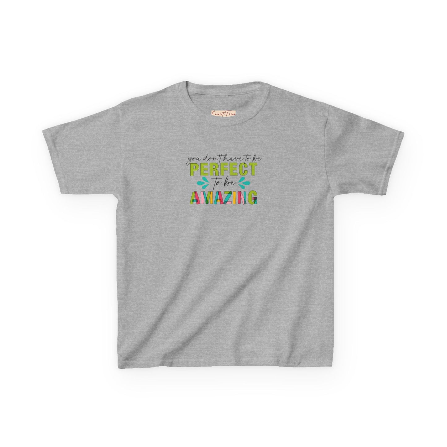 You're Amazing Motivational Kids Shirt, Perfect Gift for Birthdays, Encouragement Wear, Kids Clothing, Cute Graphic Tee