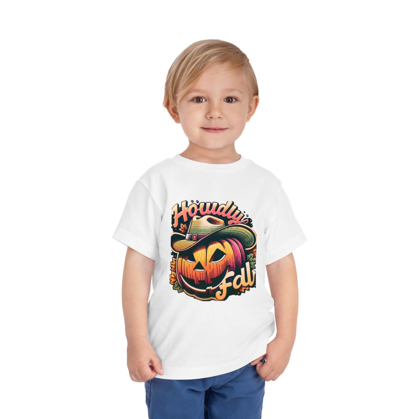 Toddler Pumpkin Tee - Cute Fall Shirt, Halloween Outfit, Pumpkin Shirt, Toddler Graphic Tee, Kids Seasonal Wear