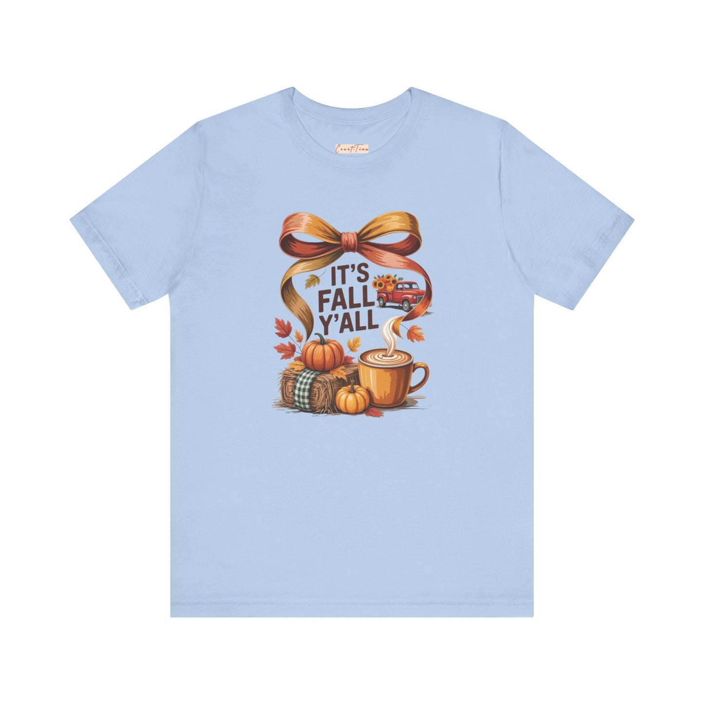 Its Fall Yall Ribbon Tee