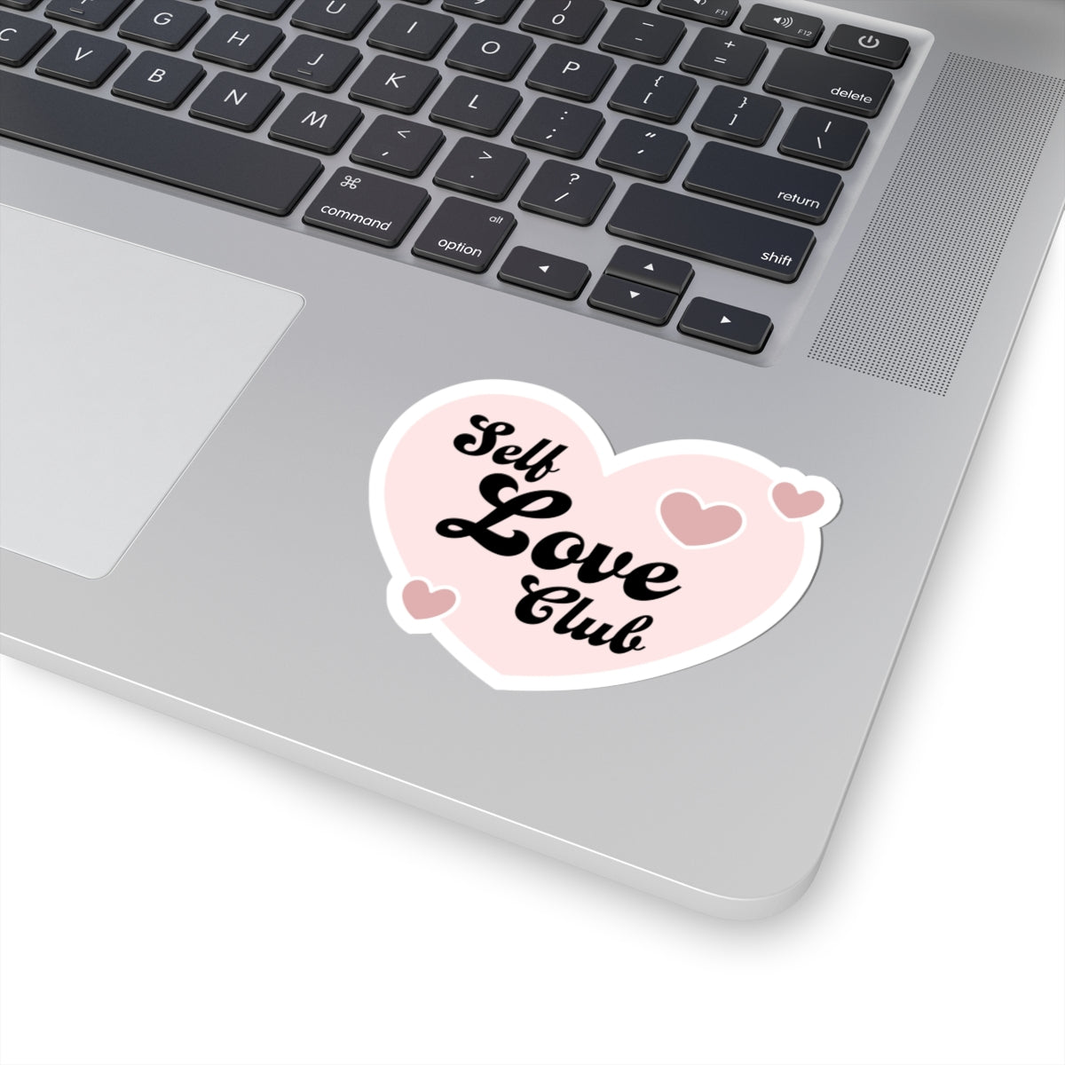 Self Love Club Stickers | Cute Laptop Decals, Affirmation Stickers, Heart Stickers, Gift for Friends, Self-Care Decor