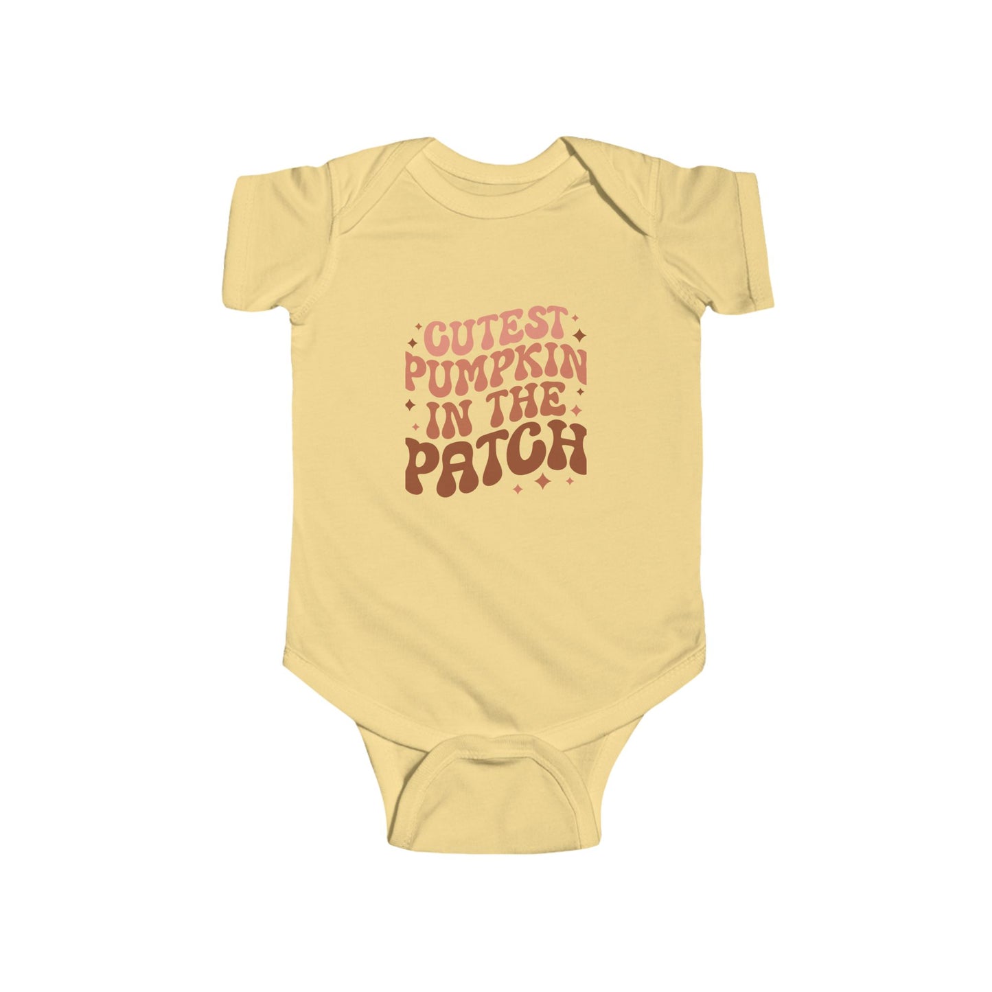 Adorable Pumpkin Patch Infant Bodysuit, Cute Baby Clothes, Fall Fashion, Newborn Gift, Halloween Outfit