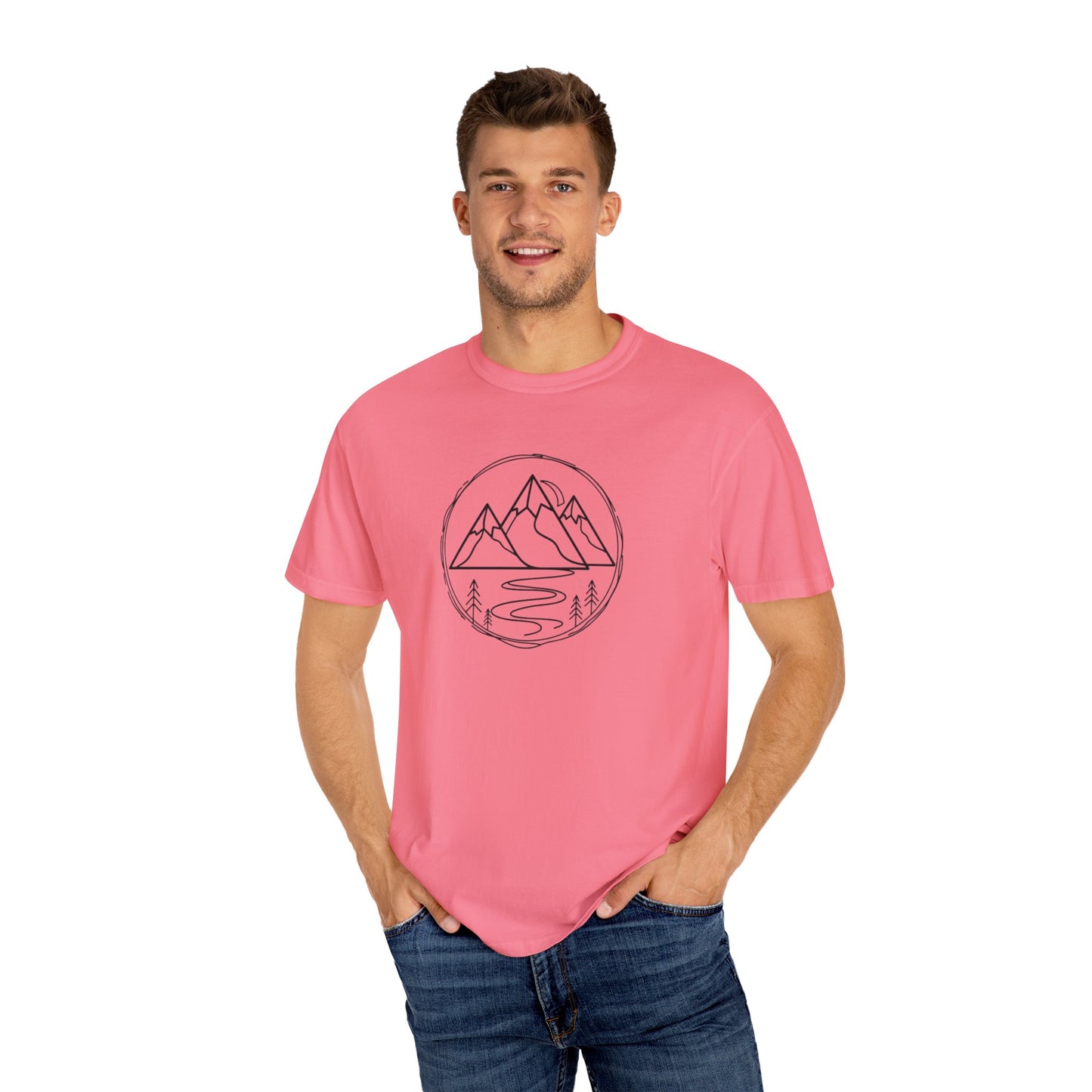 Mountain Landscape Unisex T-Shirt | Adventure Lover's Tee | Nature Gift | Casual Wear | Outdoor Enthusiast | Vacation Style | [...]