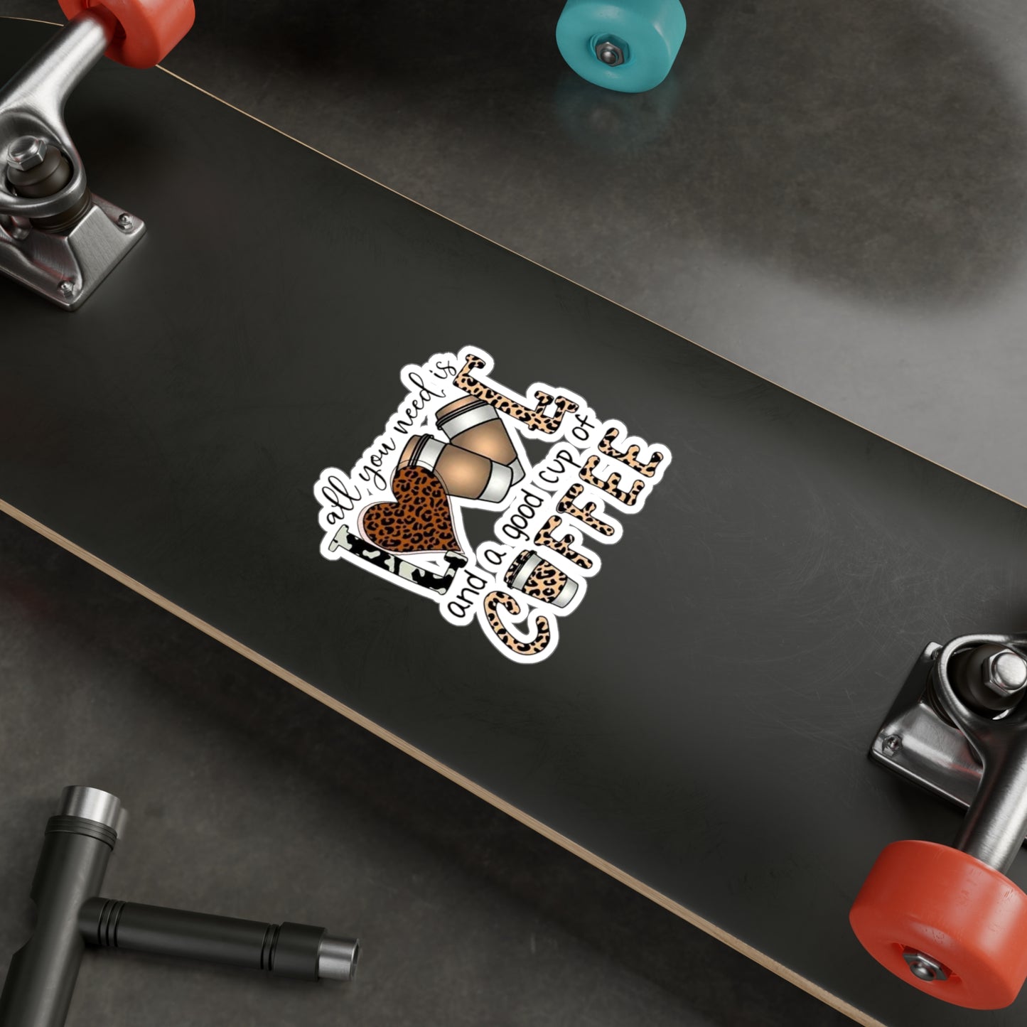 Coffee Lover's Kiss-Cut Vinyl Decals