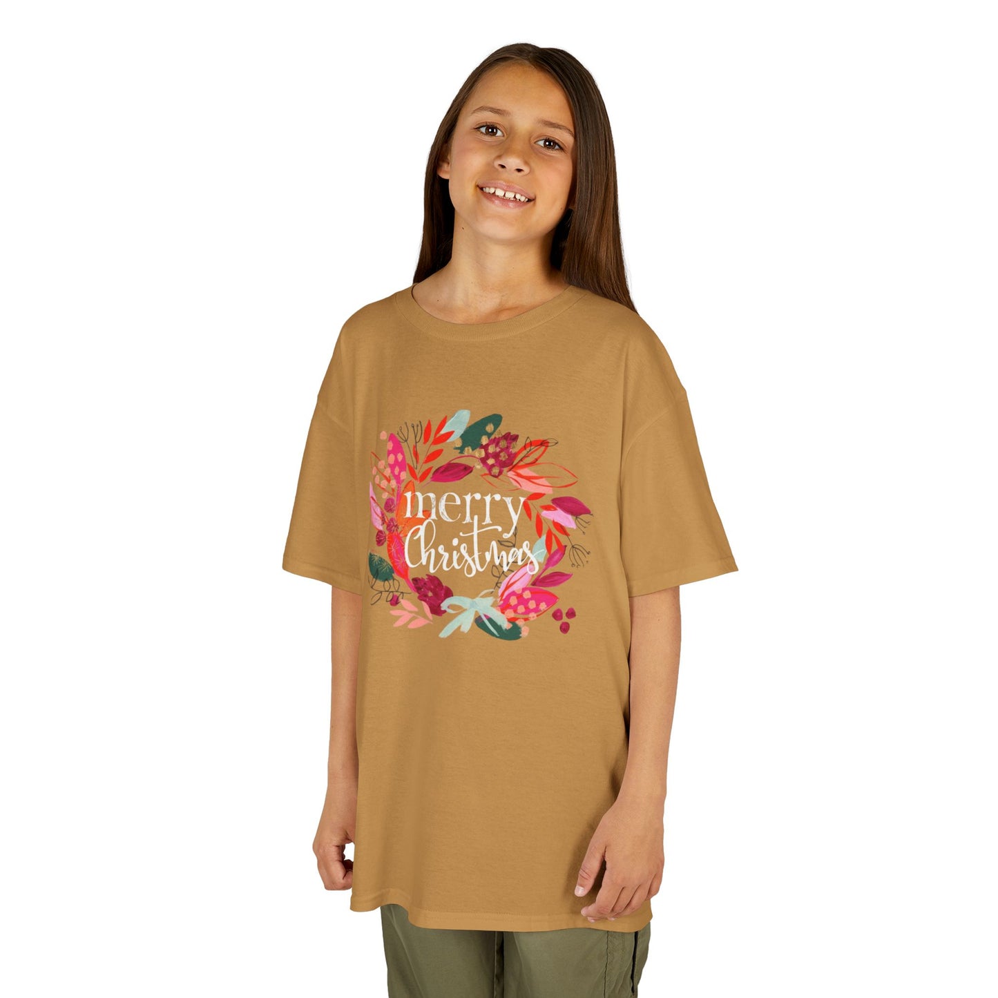 Christmas Kids Tee, Merry Christmas Shirt, Holiday Gift, Kids Apparel, Festive T-Shirt, Winter Fashion