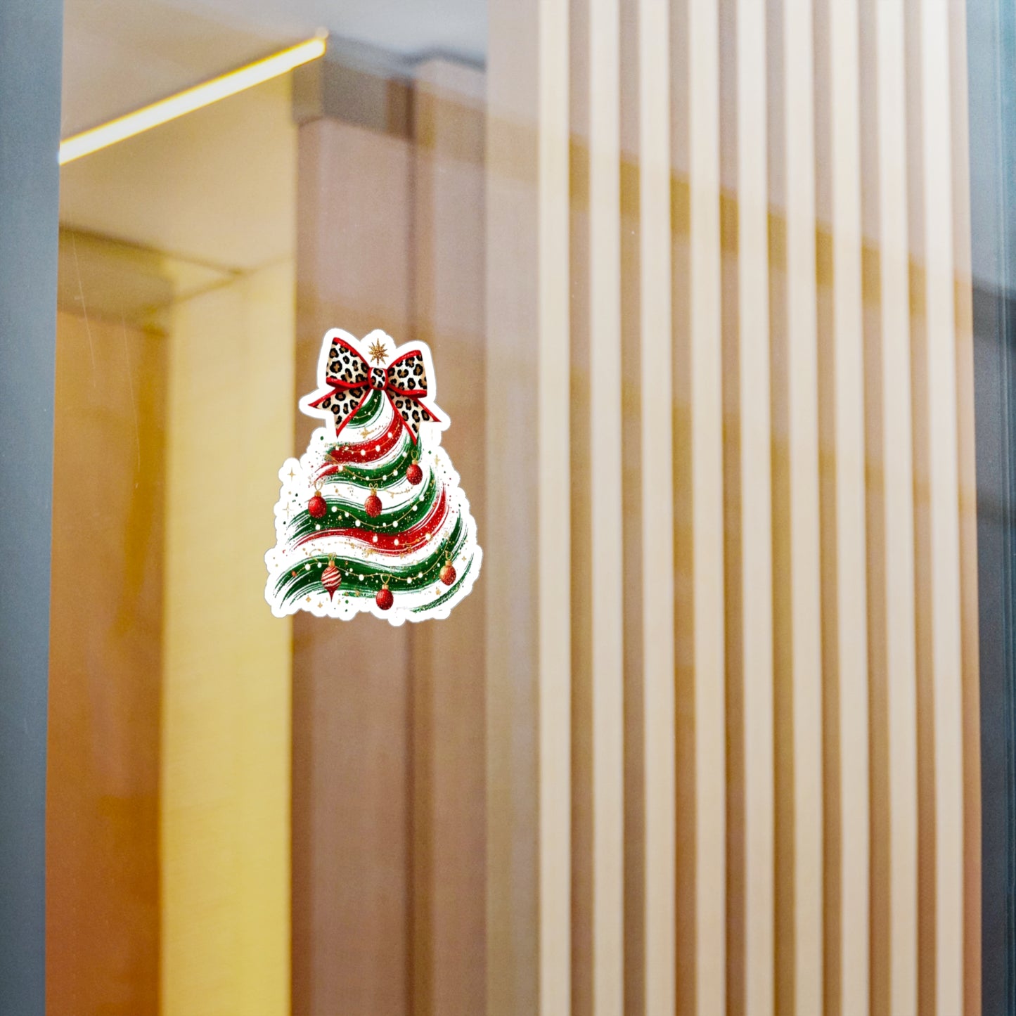 Festive Christmas Vinyl Decals