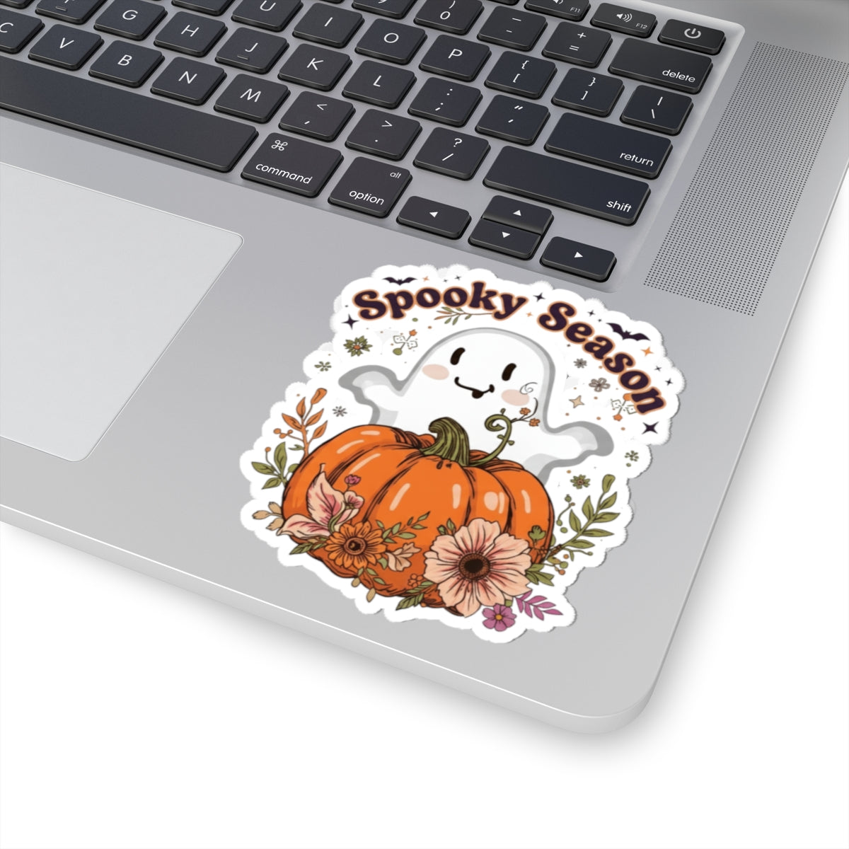 Spooky Season Kiss-Cut Stickers, Halloween Decor, Fall Aesthetic, Pumpkin Stickers, Ghost Art, Cute Planner Accessories