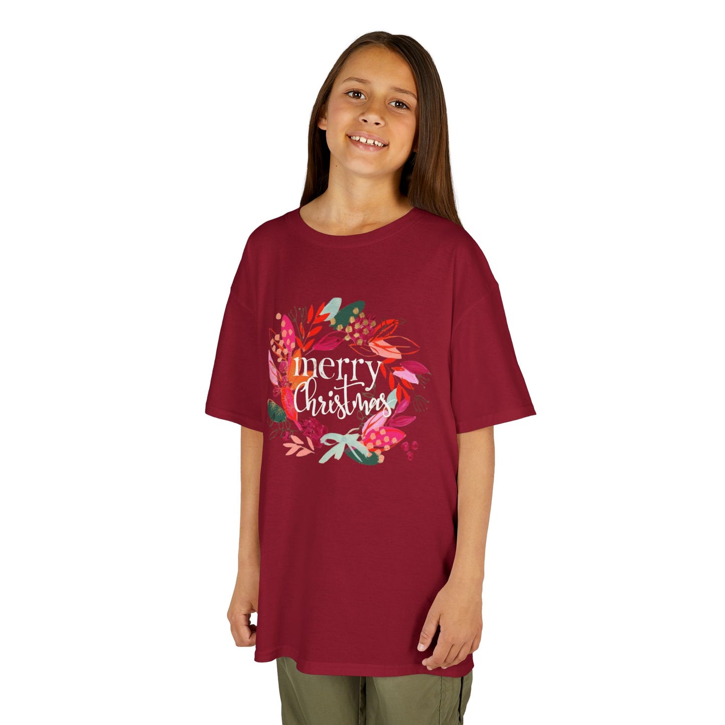 Christmas Kids Tee, Merry Christmas Shirt, Holiday Gift, Kids Apparel, Festive T-Shirt, Winter Fashion