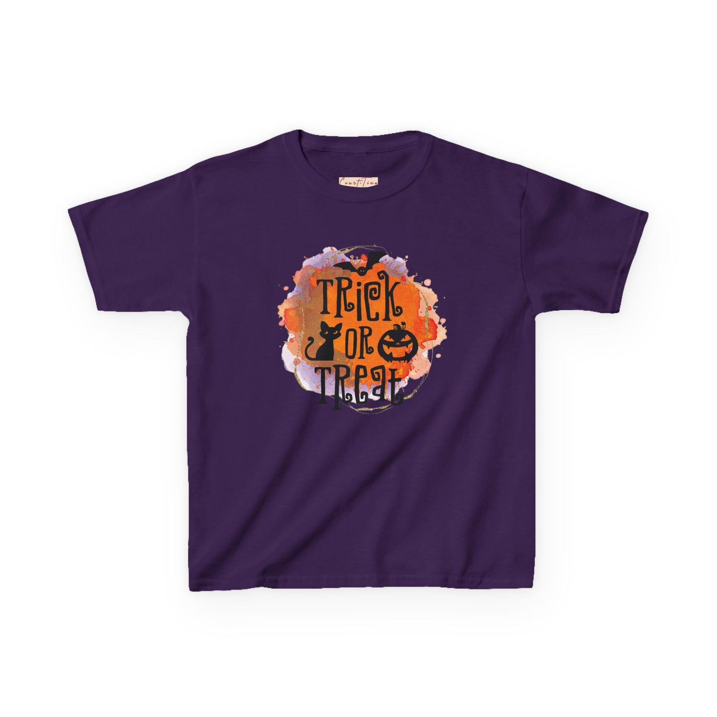 Halloween Kids Tee, Trick or Treat Shirt, Fun Halloween Apparel, Kids Costume Tee, Spooky Season Shirt