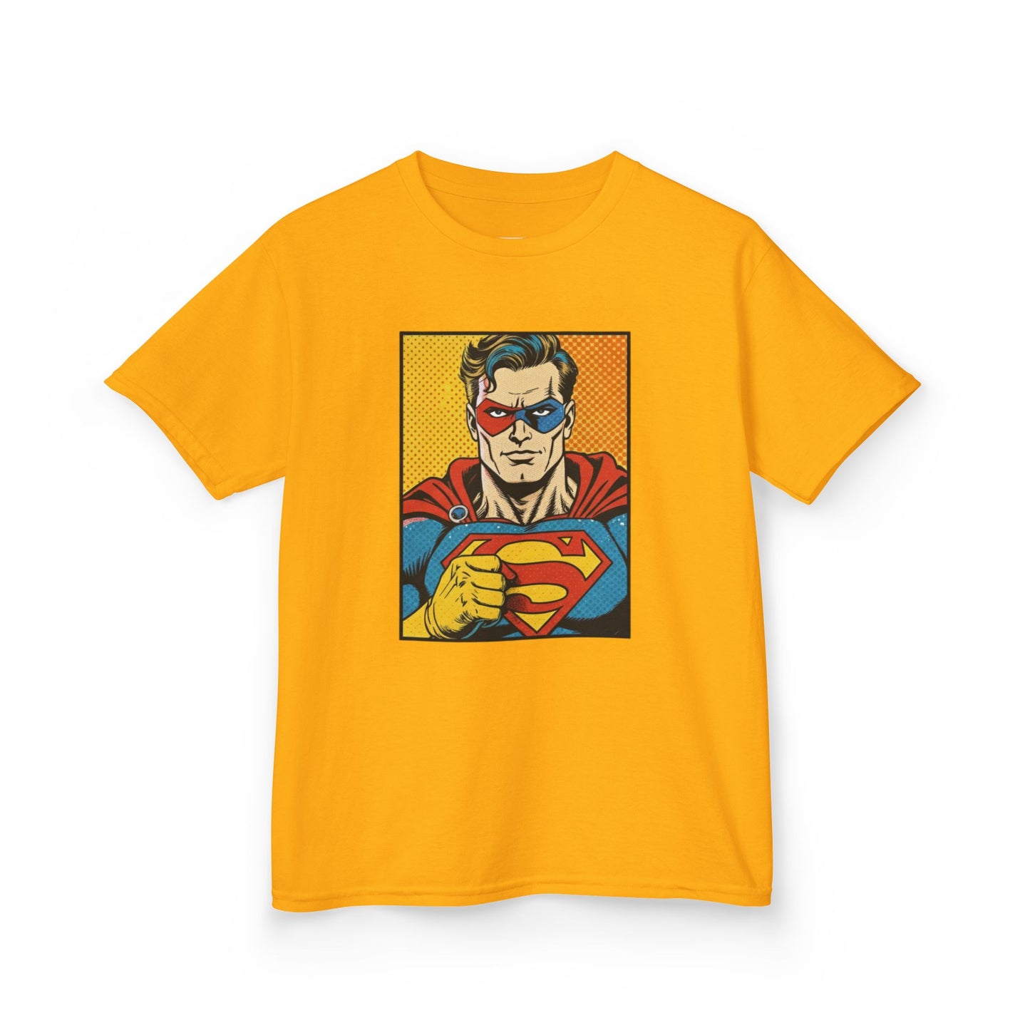 Superhero Kids Tee Shirt, Comic Book Kids Shirt, Fun Kids Apparel, Birthday Gift for Boys, Graphic Tee for Kids