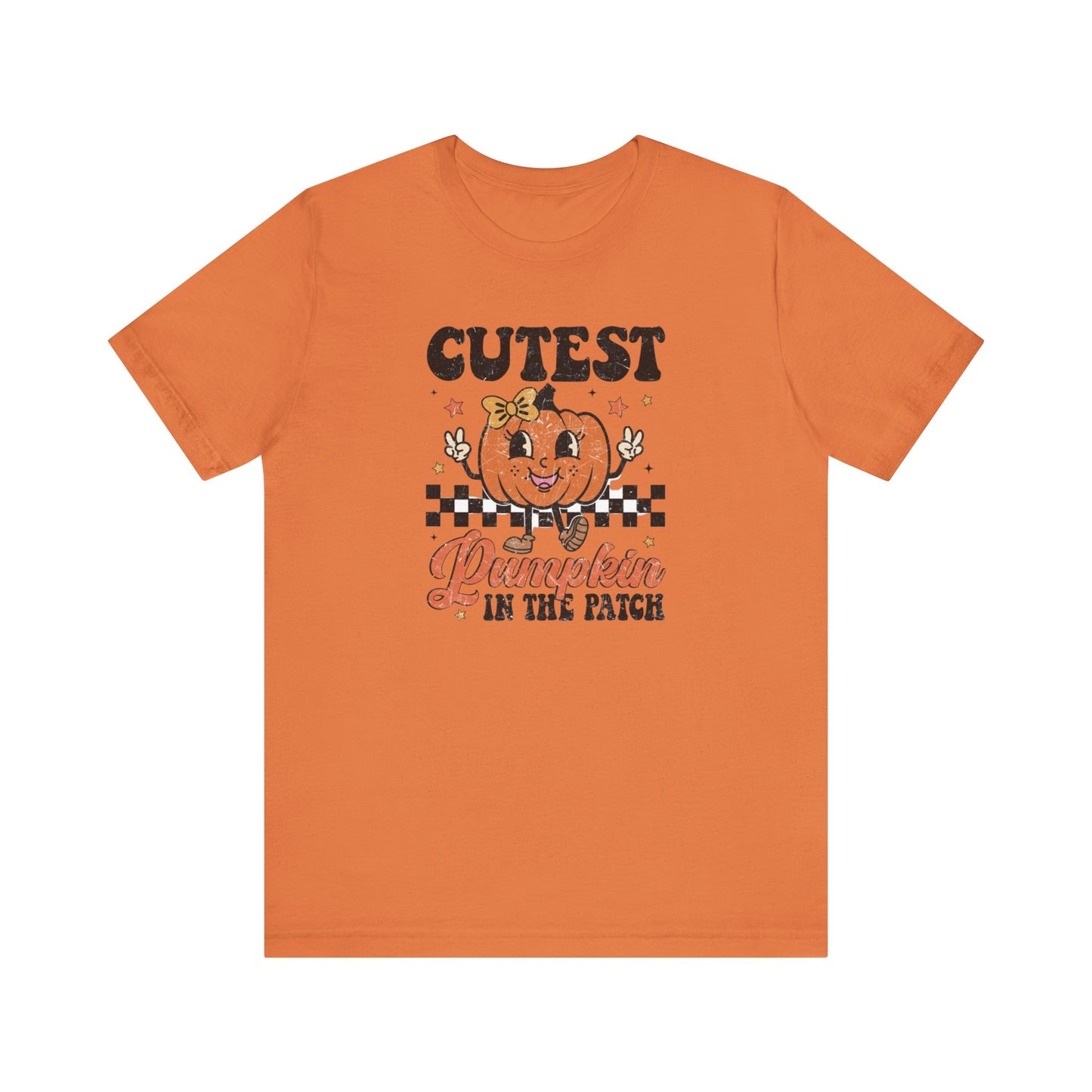 Cute Pumpkin Patch Tee - Fall Fashion, Halloween Shirt, Unisex Pumpkin Tee, Funny Graphic T-Shirt, Holiday Apparel