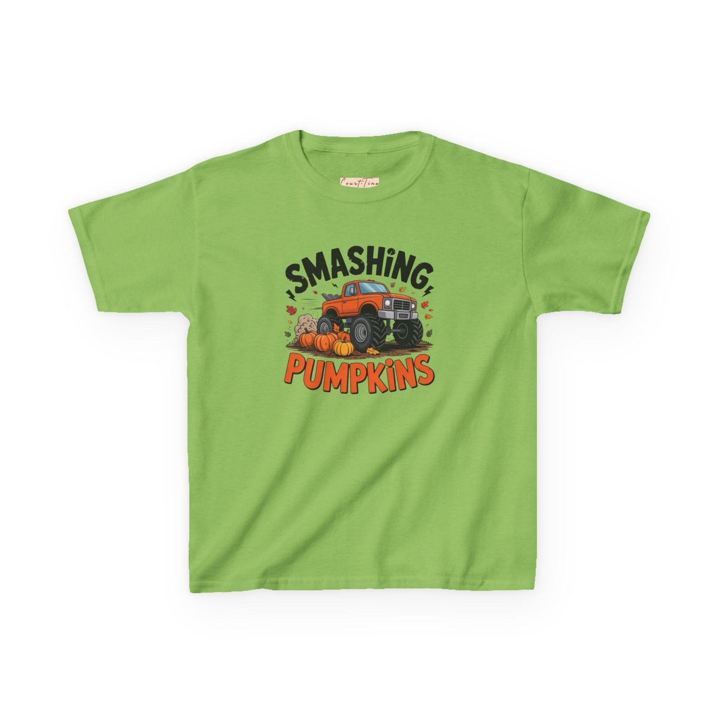 Smashing Pumpkins Kids Tee for Halloween Fun, Youth Autumn Shirt, Pumpkin Patch Tee, Fall Festival Apparel, Trick or Treat Top