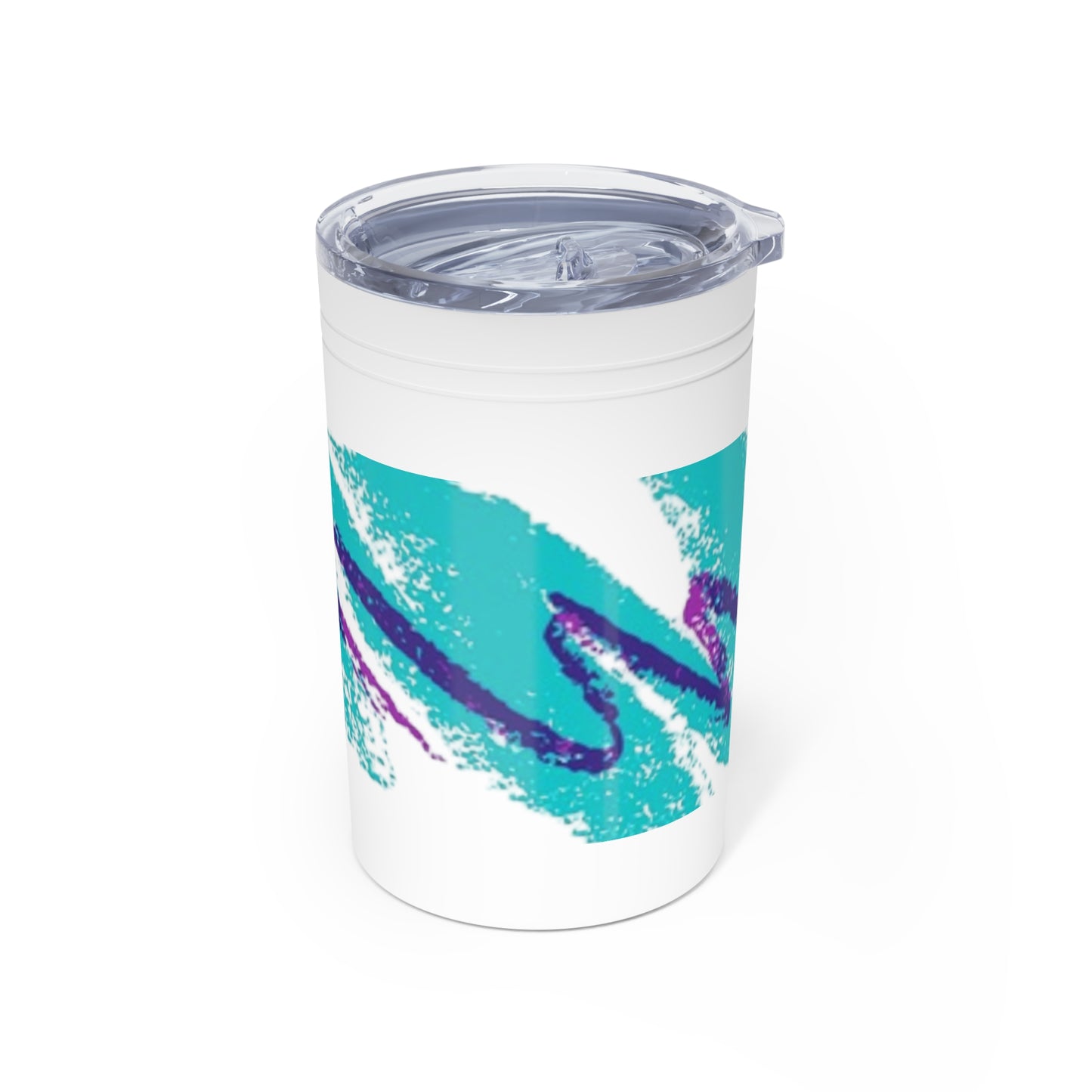 Retro Vibrant Insulated Tumbler, 11oz | Colorful Travel Mug, Gift for Her, Coffee Tumbler, Summer Vibes, Eco-Friendly Drinkware