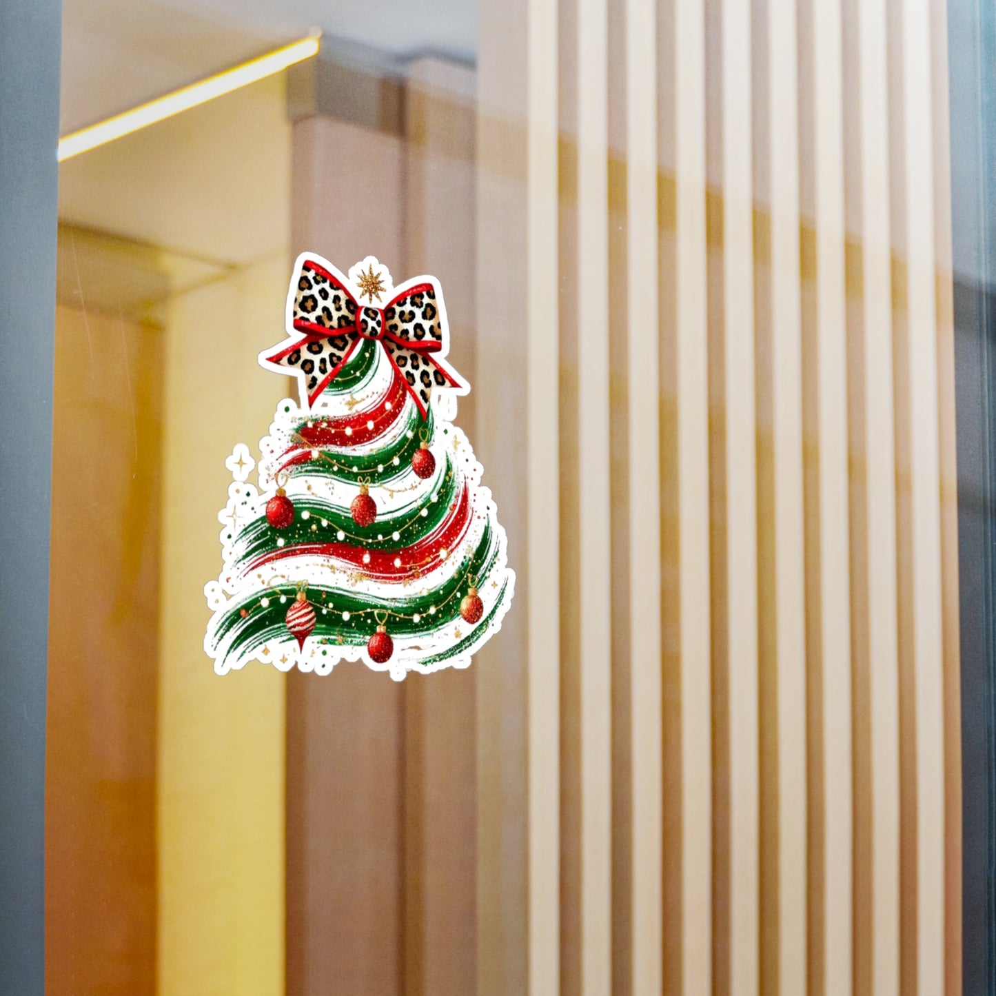 Festive Christmas Vinyl Decals