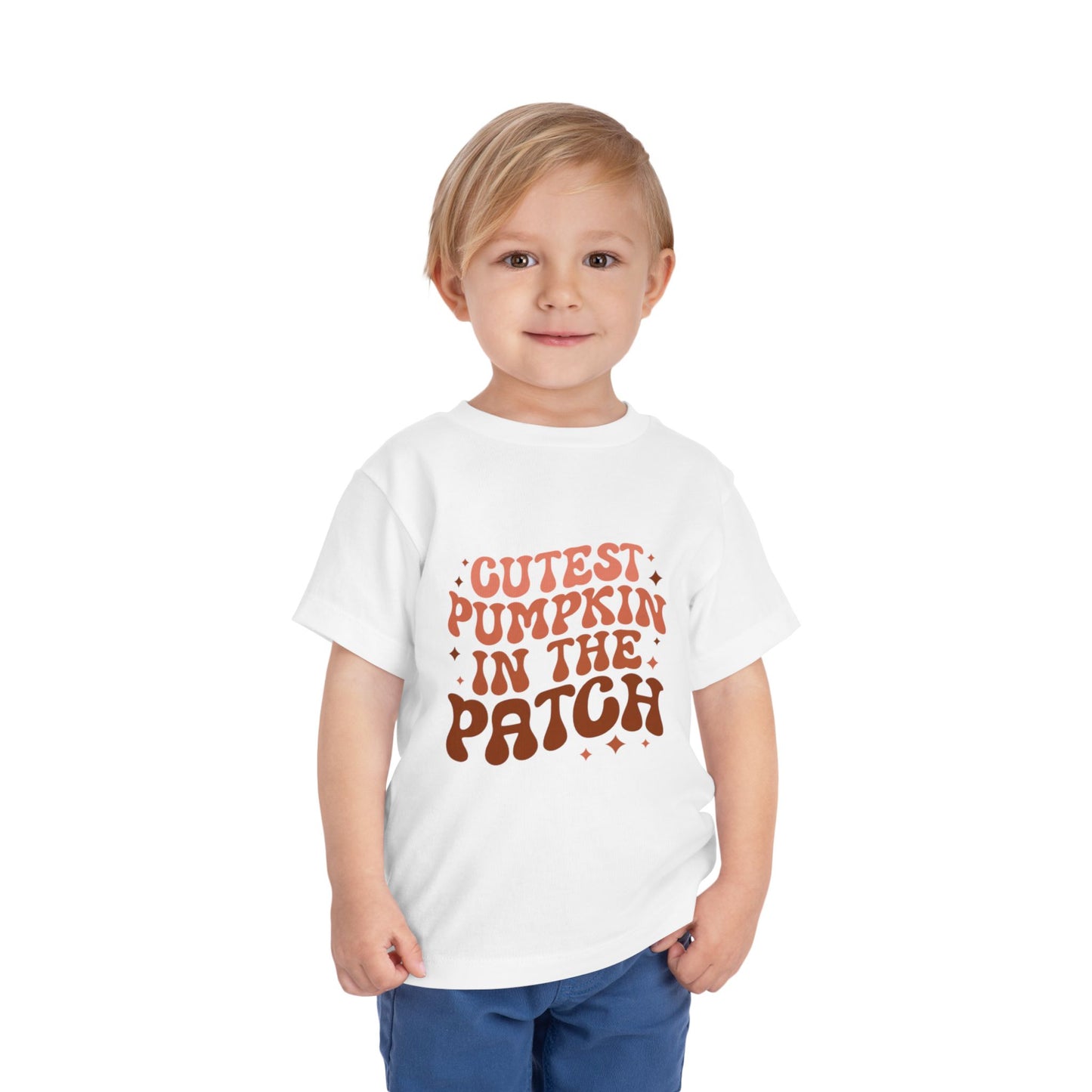Toddler Short Sleeve Tee - Cutest Pumpkin in the Patch Halloween Top, Fall Apparel, Kids' T-Shirt, Pumpkin Patch Shirt, Toddler [...]