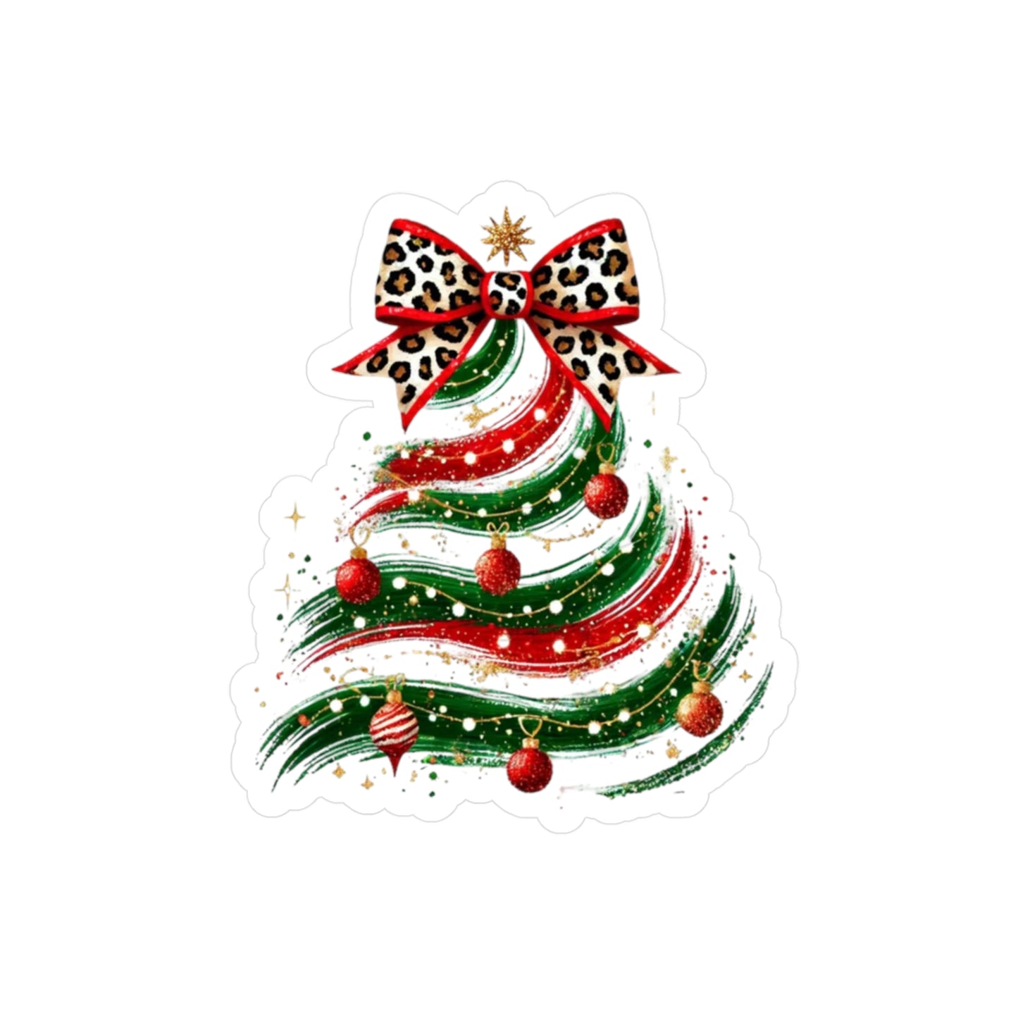Festive Christmas Vinyl Decals