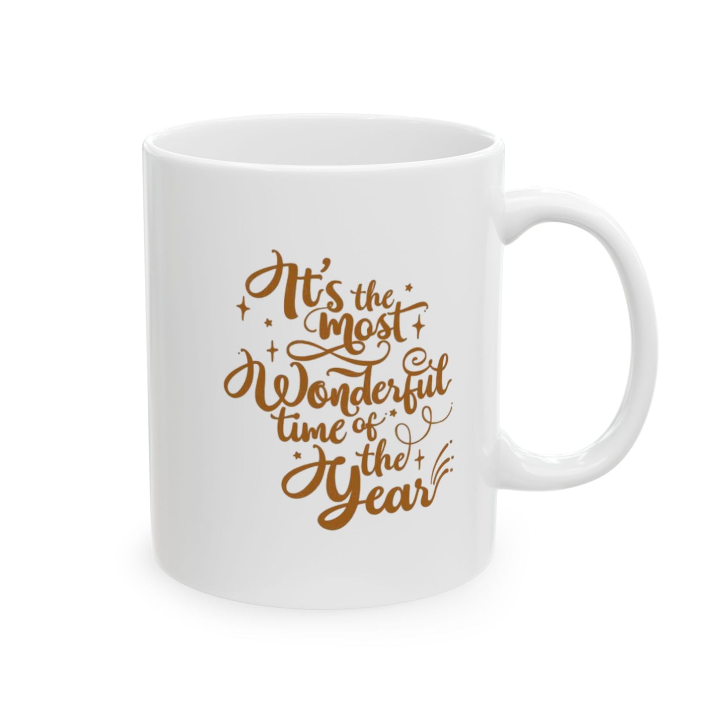 Elegant Holiday Ceramic Mug, Beautiful Quotes Coffee Cup, Gift for Friends, Home Decor, Birthday Present, Motivational Mug