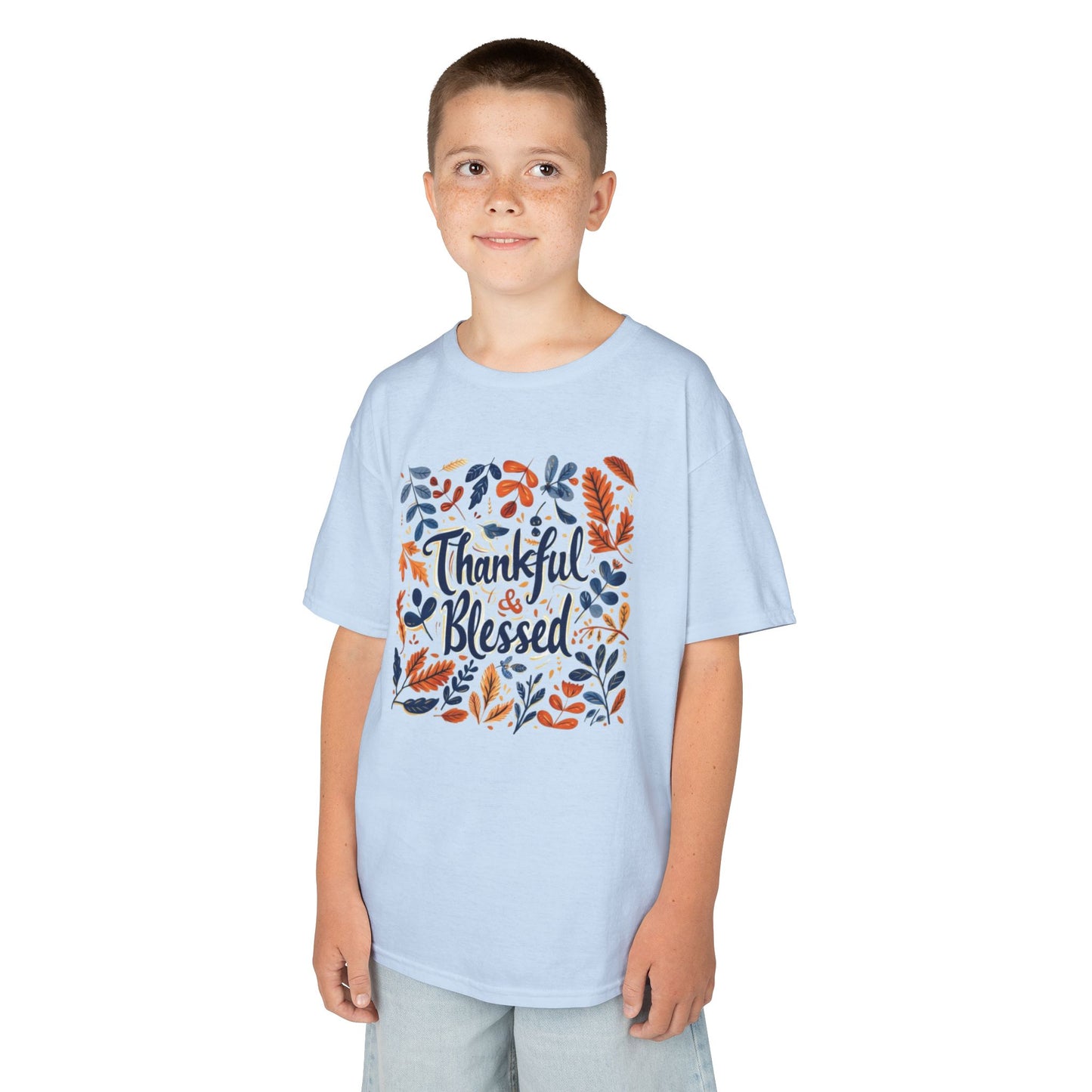 Thankful & Blessed Kids Tee