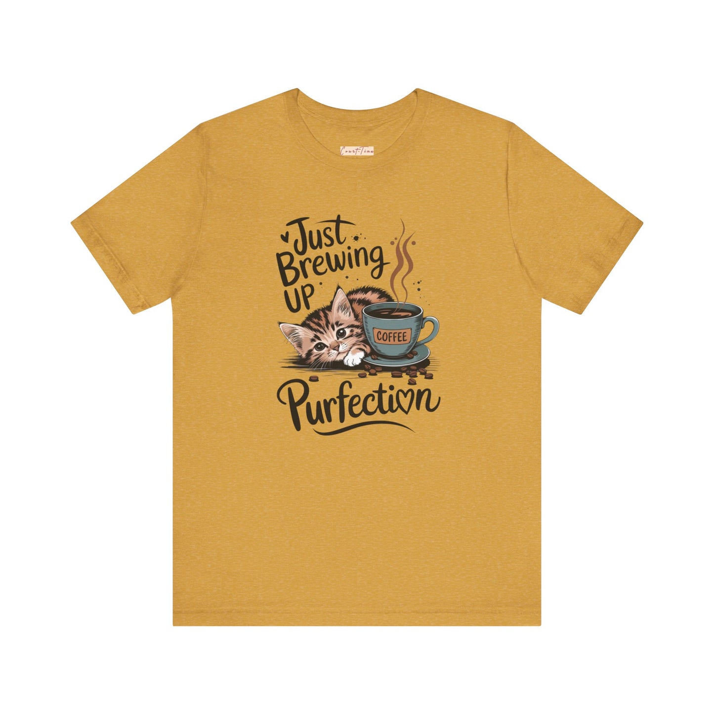 Cute Cat Coffee Tee